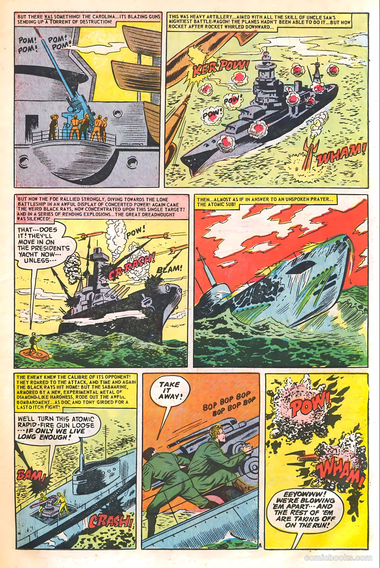 Commander Battle and the Atomic Sub #2 (1954) — page 11 of 36