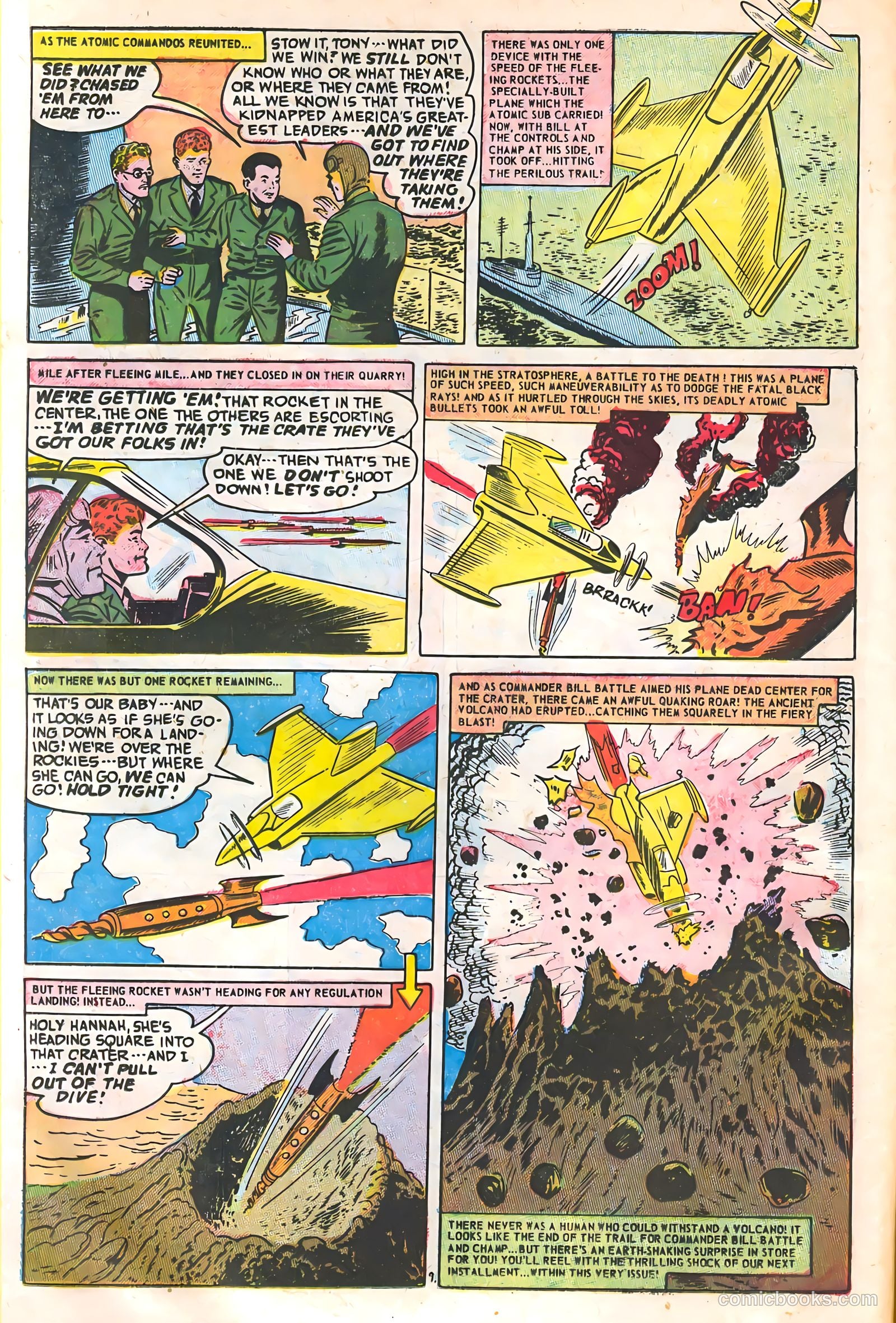 Commander Battle and the Atomic Sub #2 (1954) — page 12 of 36