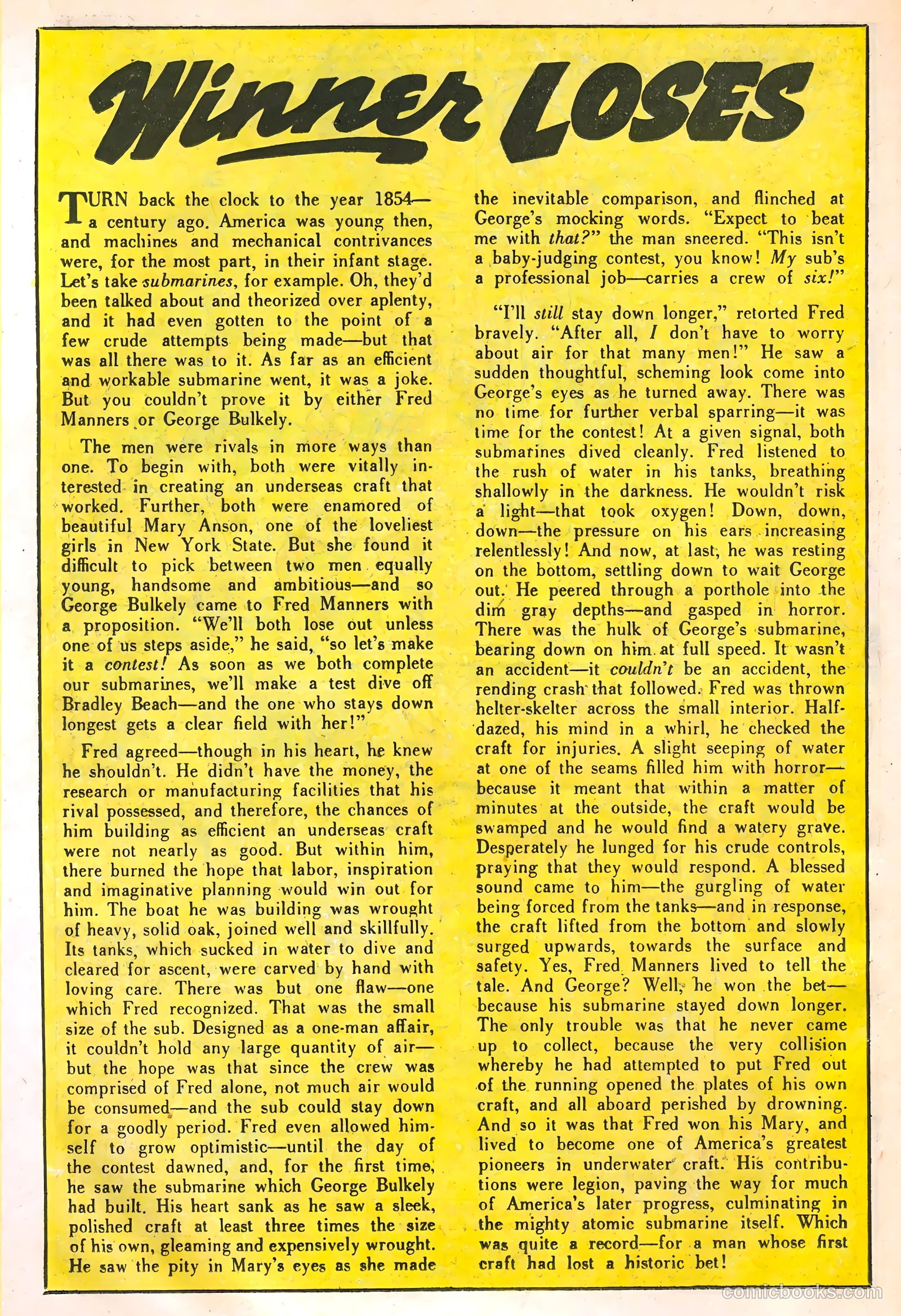 Commander Battle and the Atomic Sub #2 (1954) — page 14 of 36