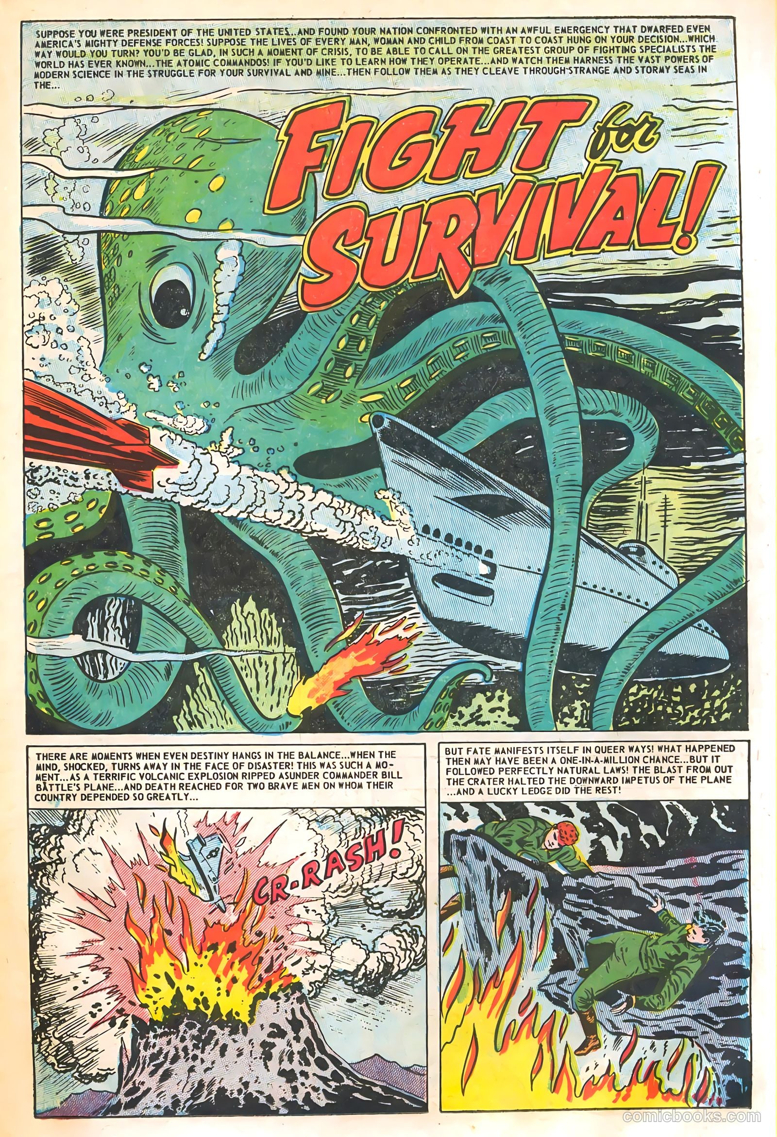 Commander Battle and the Atomic Sub #2 (1954) — page 15 of 36