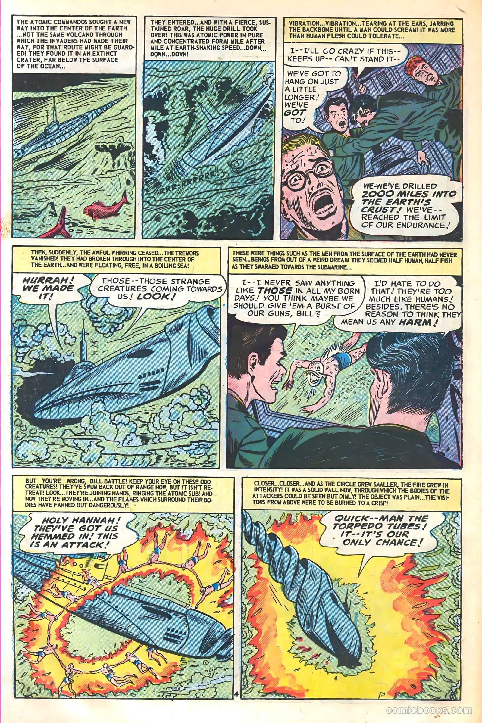 Commander Battle and the Atomic Sub #2 (1954) — page 18 of 36