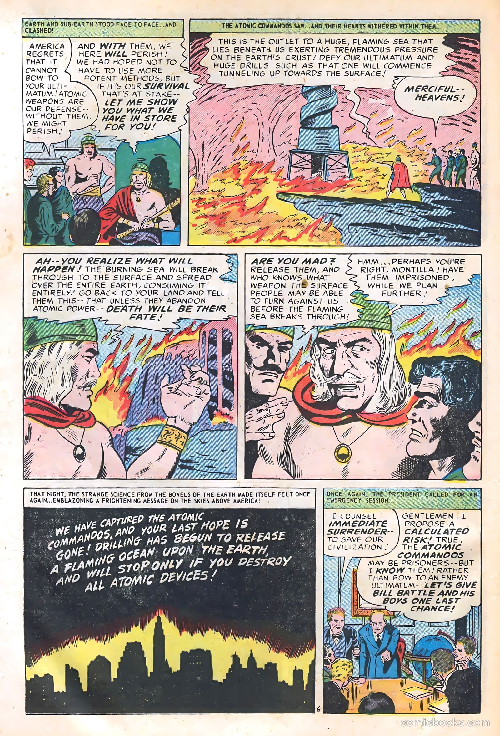 Commander Battle and the Atomic Sub #2 (1954) — page 20 of 36