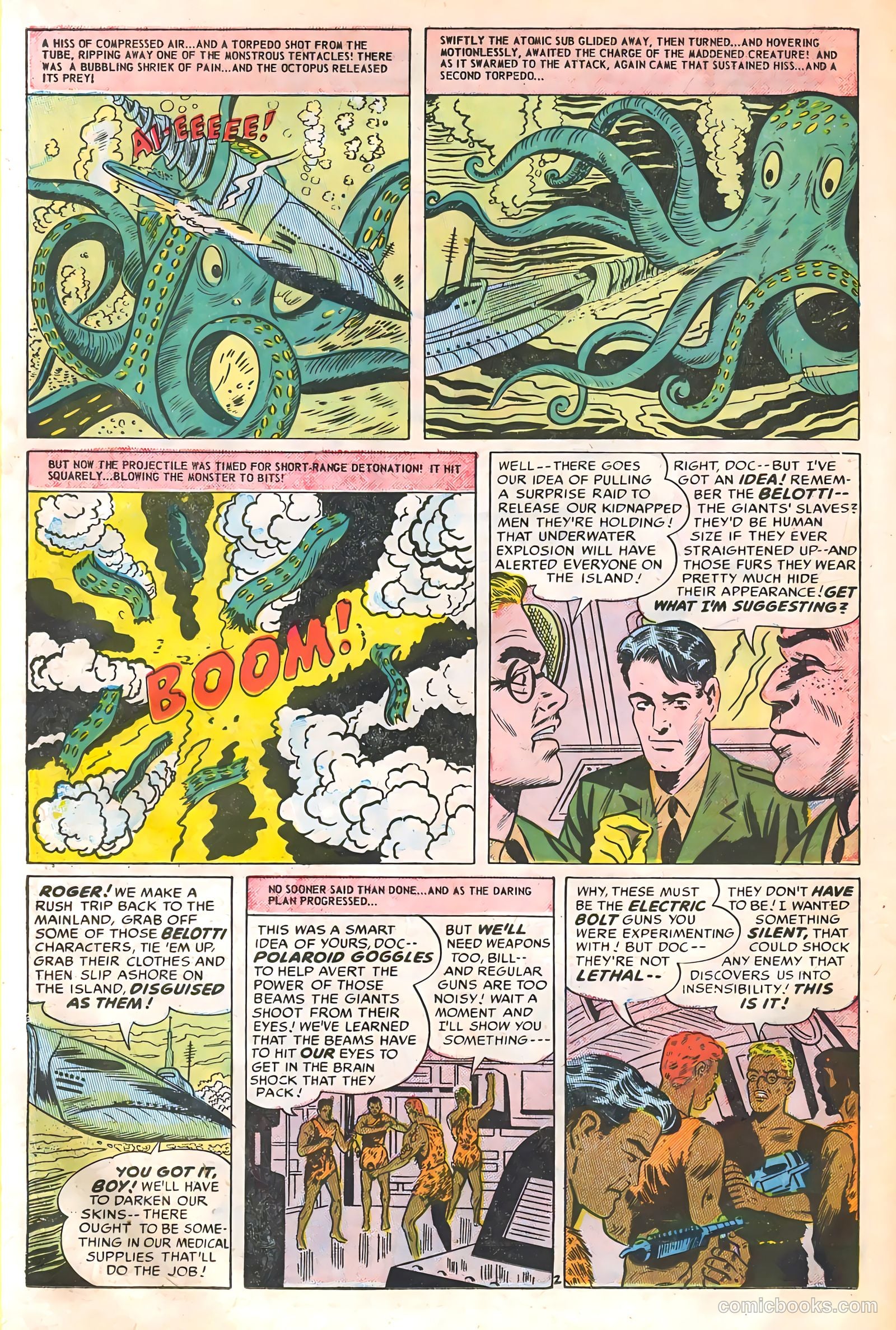 Commander Battle and the Atomic Sub #2 (1954) — page 26 of 36
