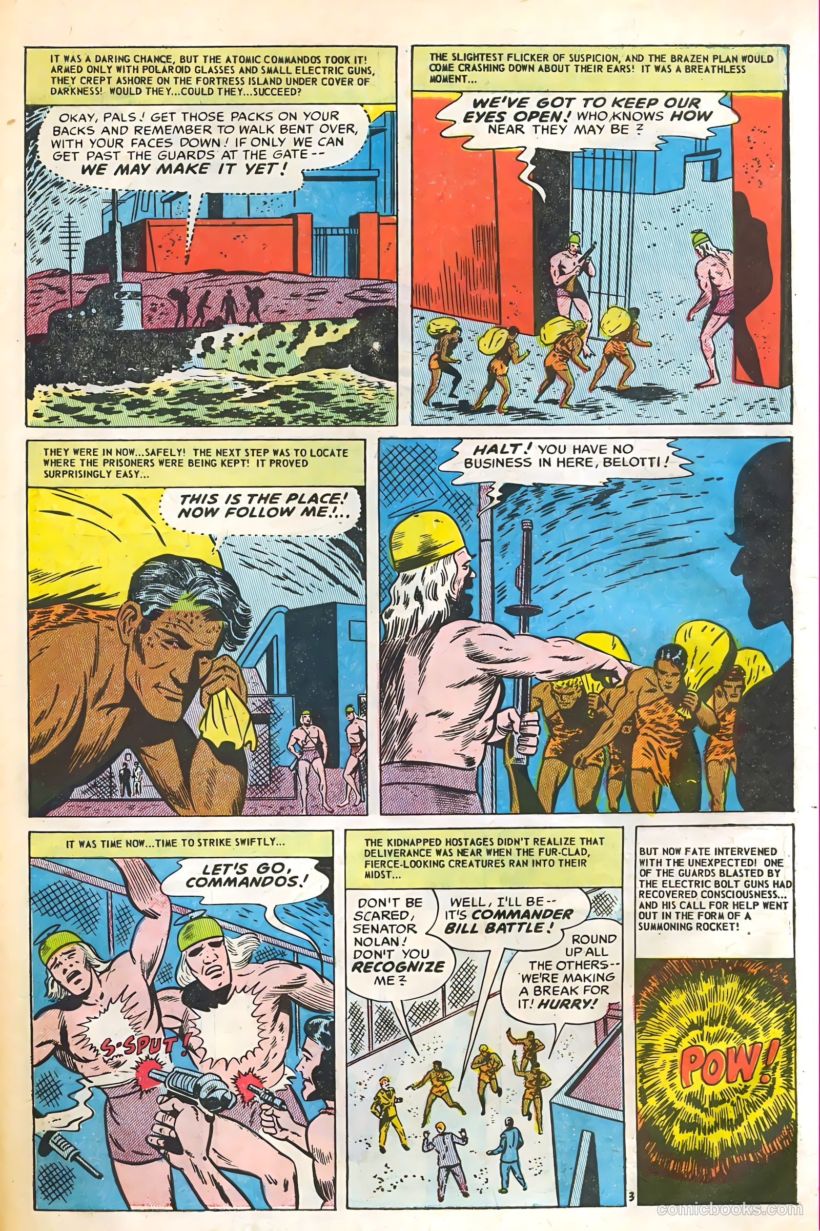 Commander Battle and the Atomic Sub #2 (1954) — page 27 of 36