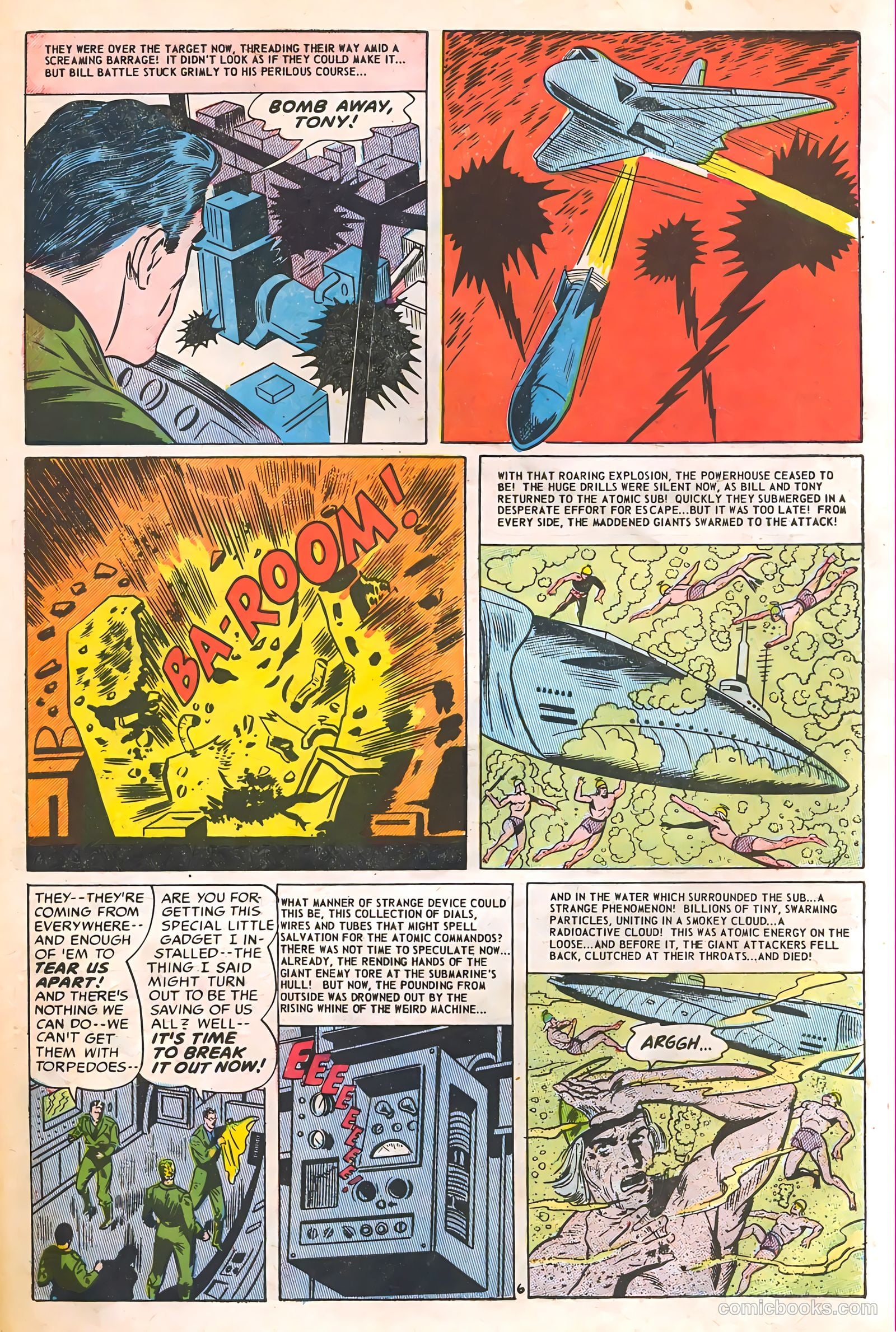 Commander Battle and the Atomic Sub #2 (1954) — page 31 of 36