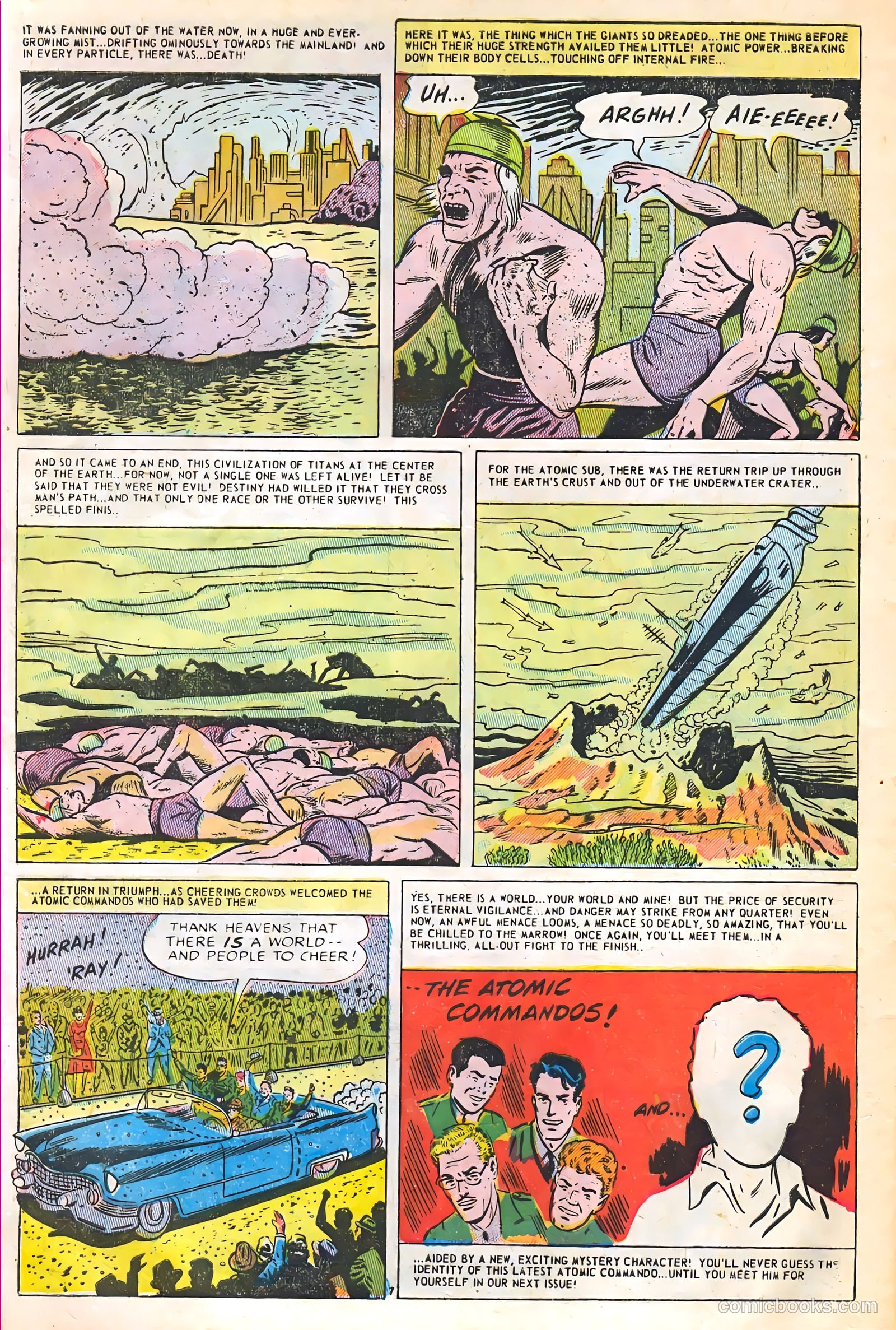 Commander Battle and the Atomic Sub #2 (1954) — page 32 of 36