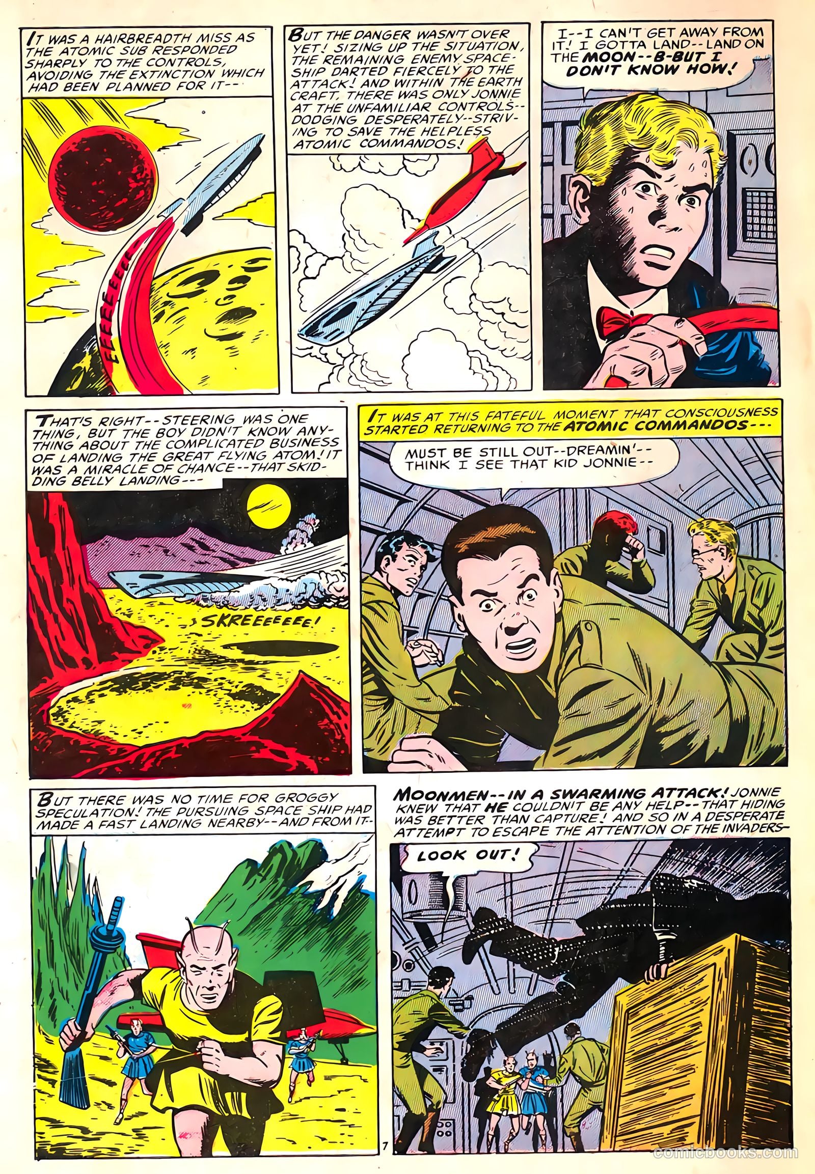 Commander Battle and the Atomic Sub #3 (1954) — page 10 of 36