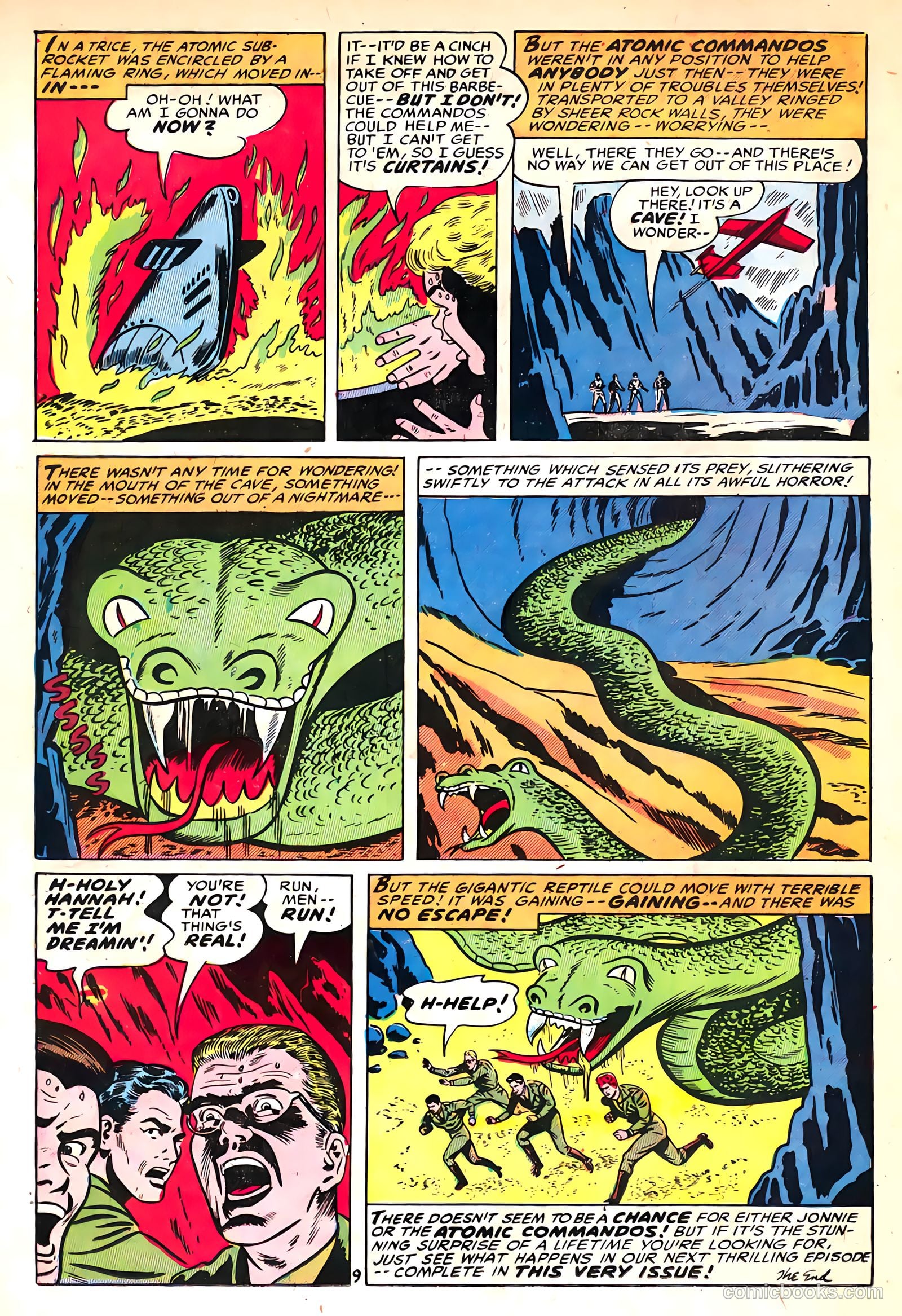 Commander Battle and the Atomic Sub #3 (1954) — page 12 of 36