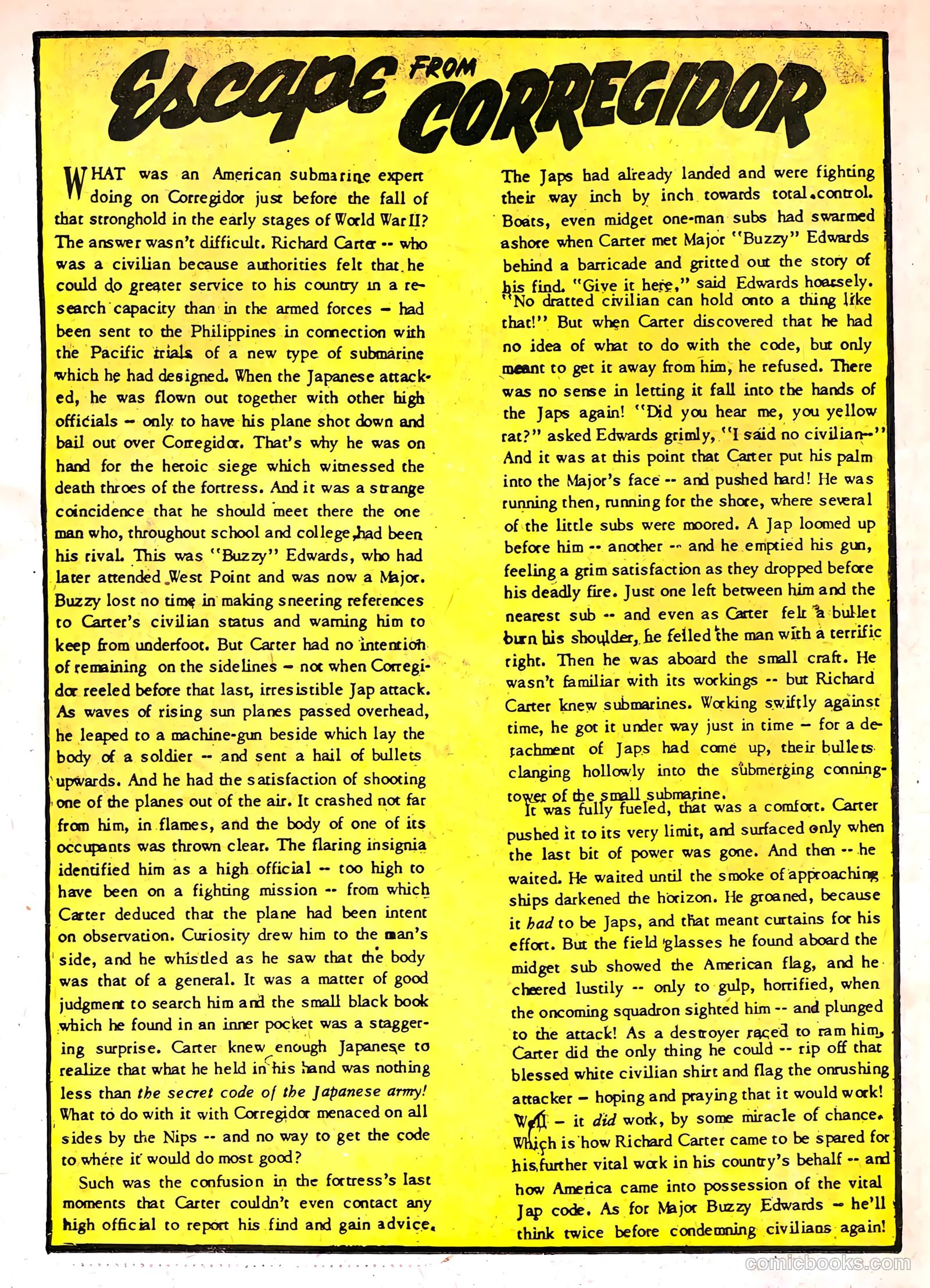 Commander Battle and the Atomic Sub #3 (1954) — page 14 of 36