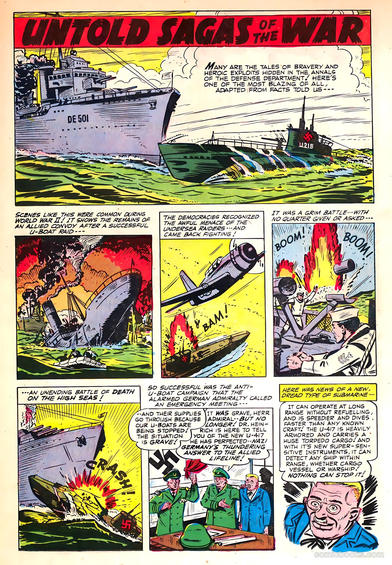 Commander Battle and the Atomic Sub #3 (1954) — page 15 of 36