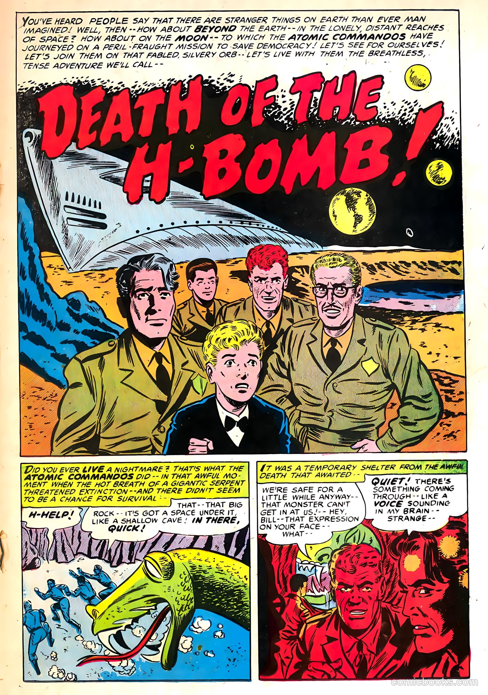Commander Battle and the Atomic Sub #3 (1954) — page 19 of 36