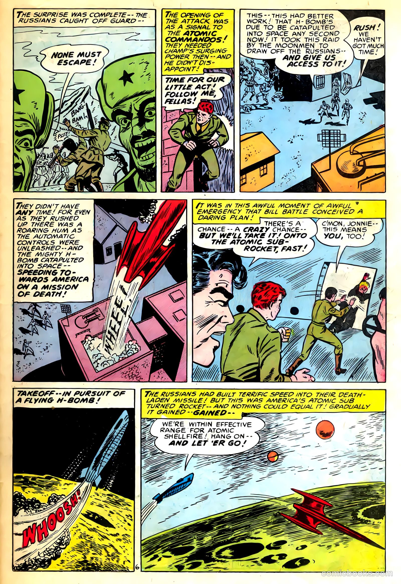 Commander Battle and the Atomic Sub #3 (1954) — page 25 of 36