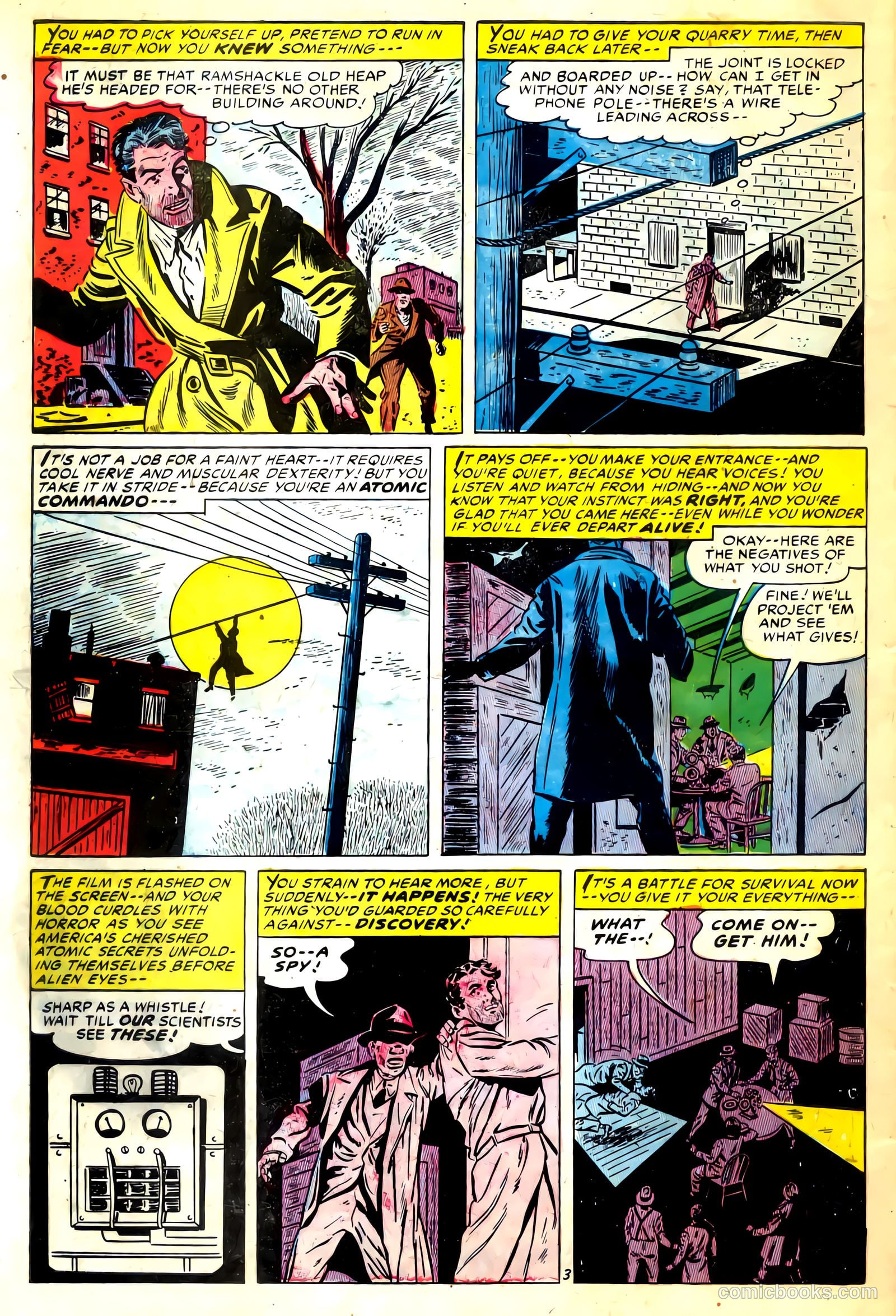 Commander Battle and the Atomic Sub #3 (1954) — page 30 of 36