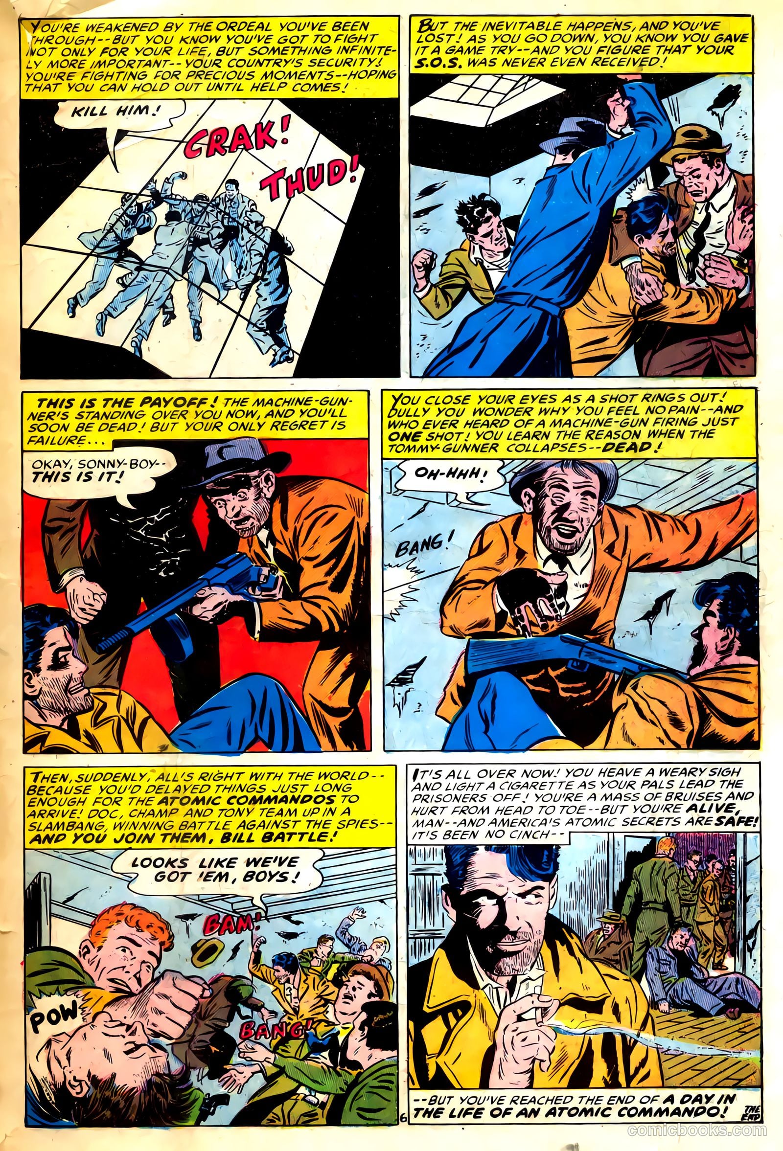 Commander Battle and the Atomic Sub #3 (1954) — page 33 of 36