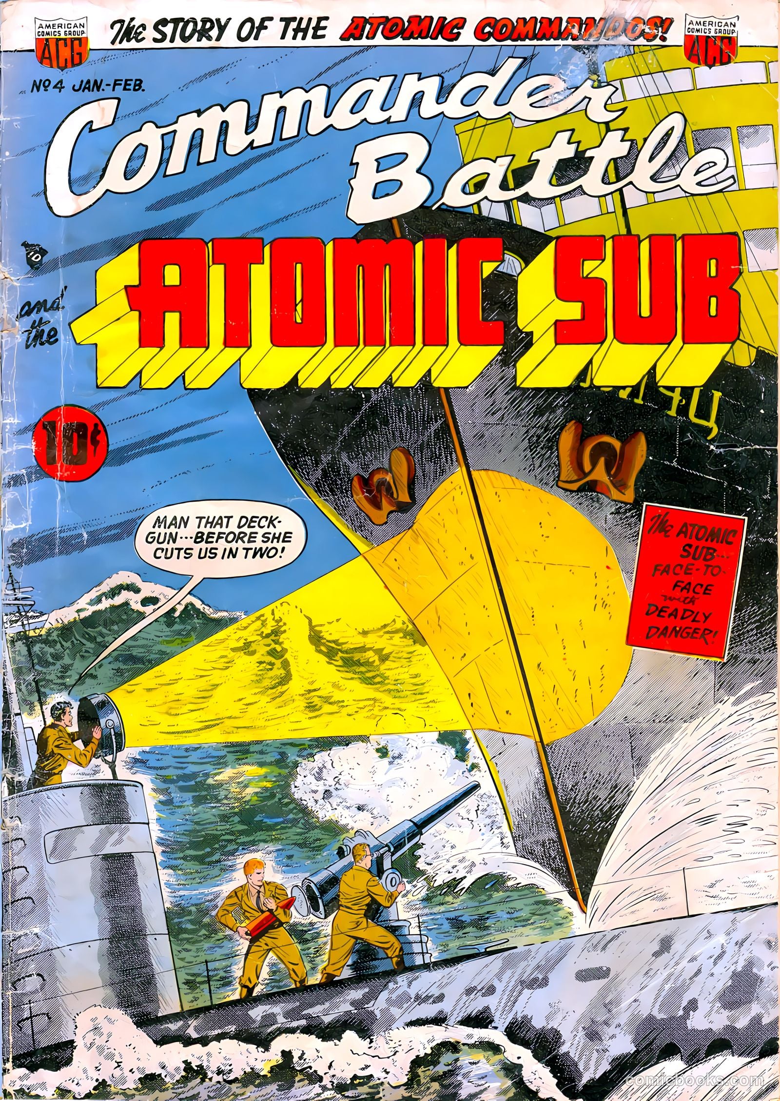 Commander Battle and the Atomic Sub #4