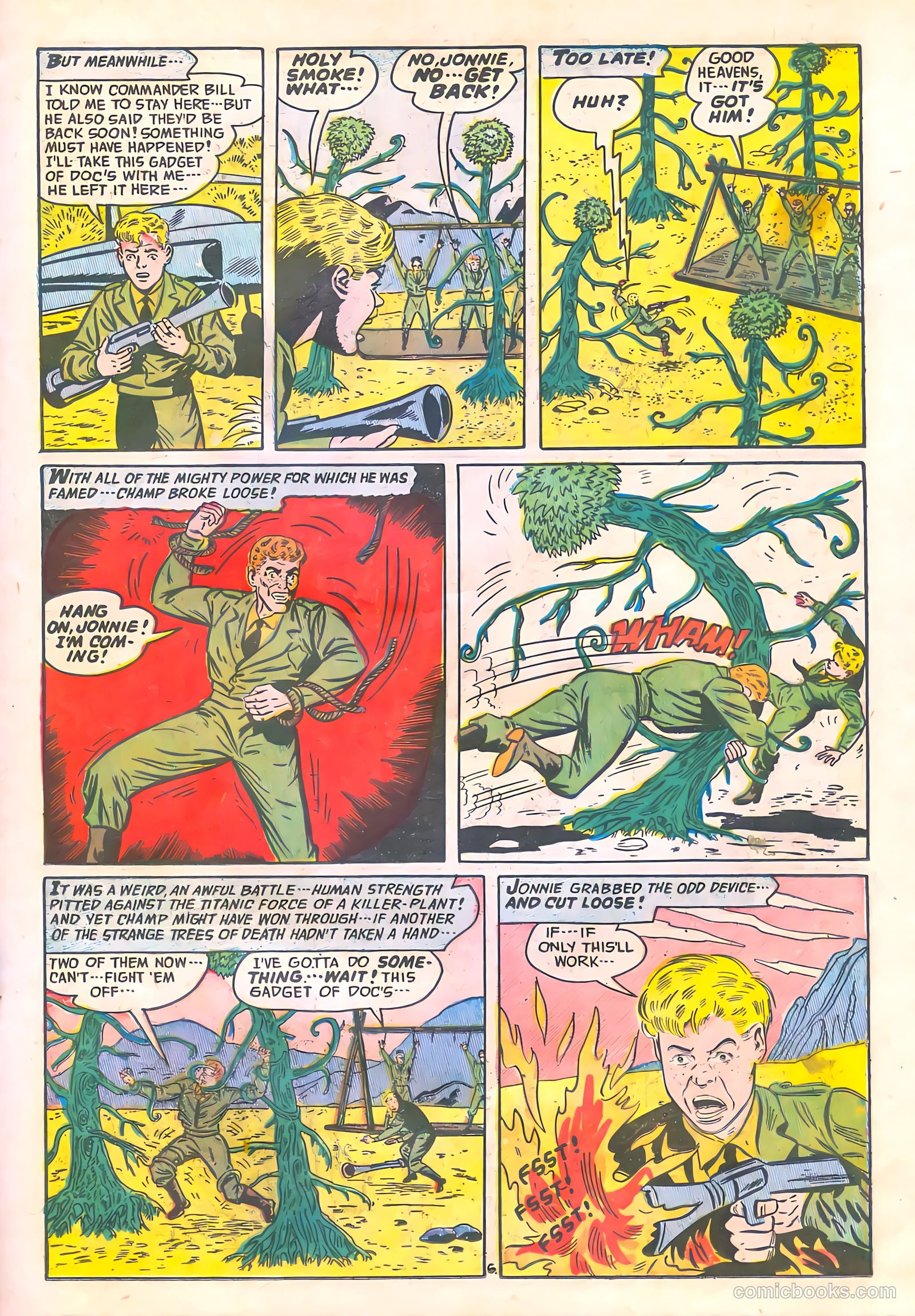 Commander Battle and the Atomic Sub #4 (1955) — page 23 of 36