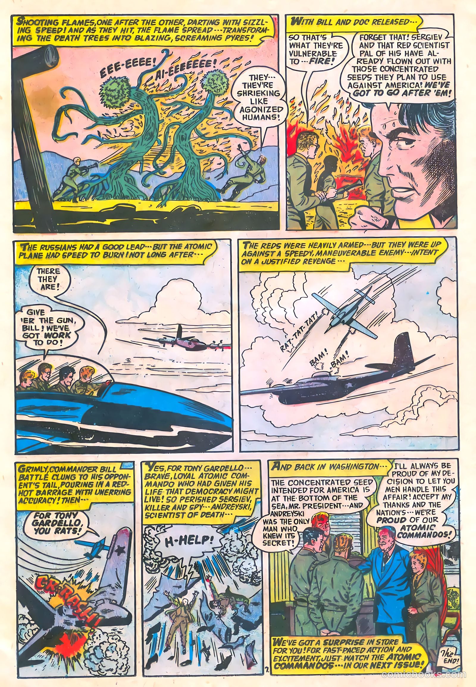 Commander Battle and the Atomic Sub #4 (1955) — page 24 of 36