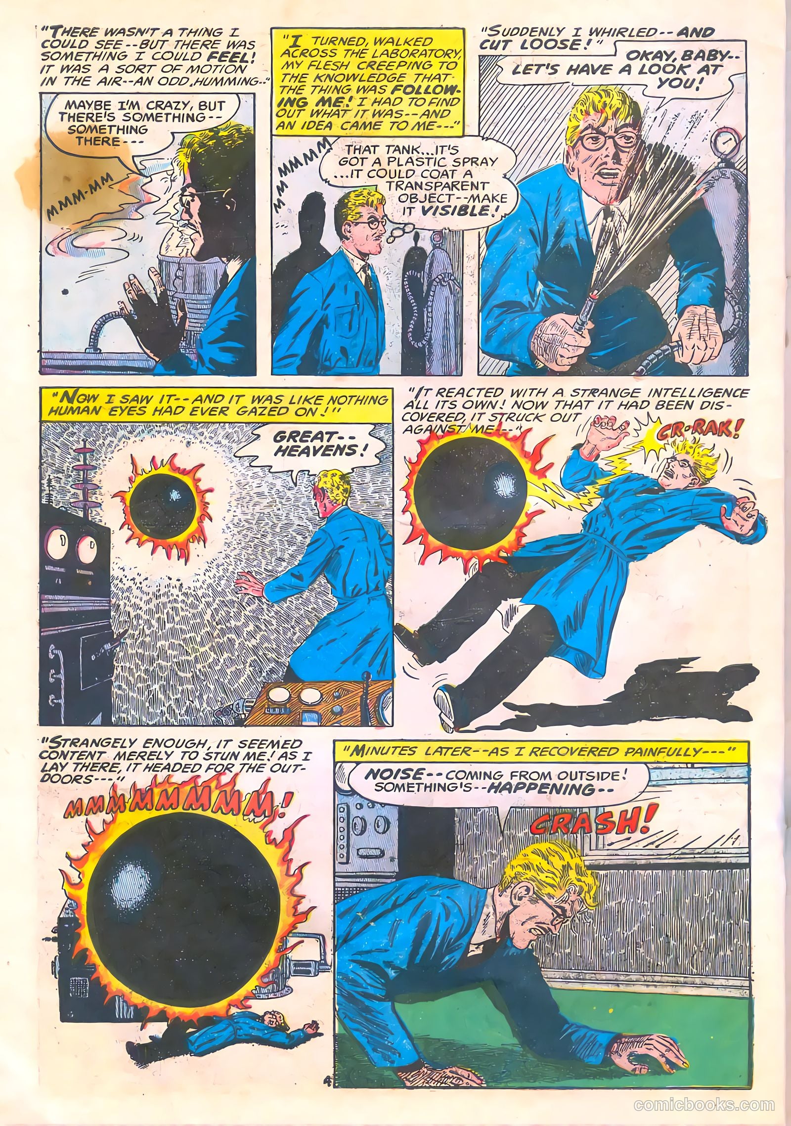 Commander Battle and the Atomic Sub #4 (1955) — page 30 of 36