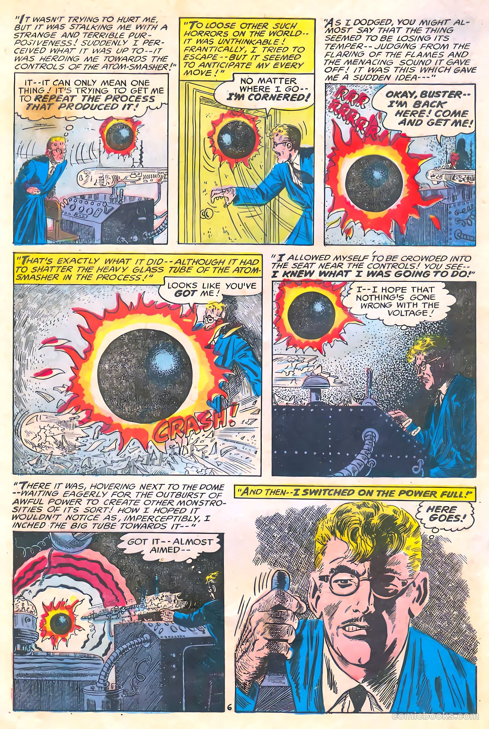 Commander Battle and the Atomic Sub #4 (1955) — page 32 of 36