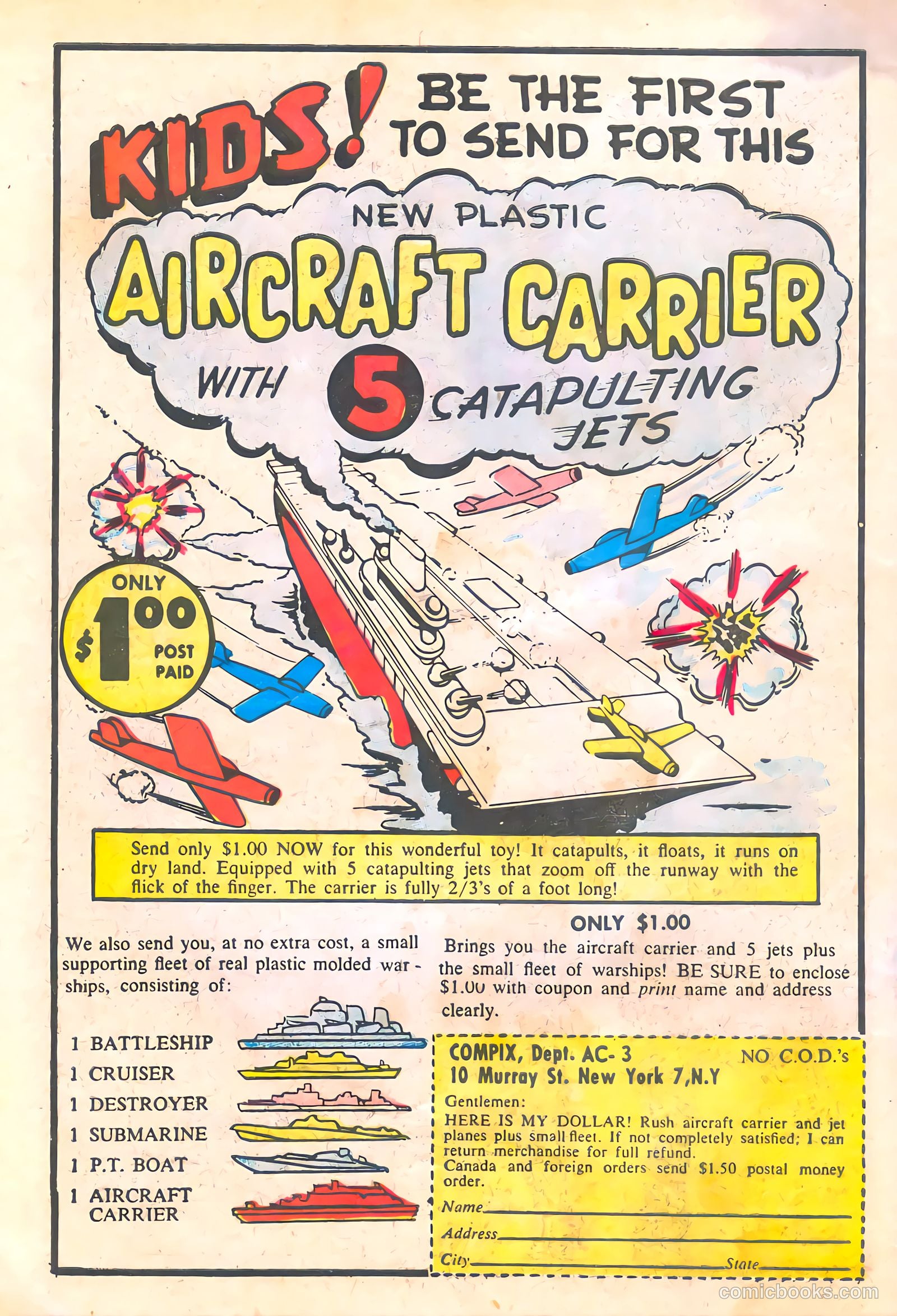 Commander Battle and the Atomic Sub #4 (1955) — page 34 of 36