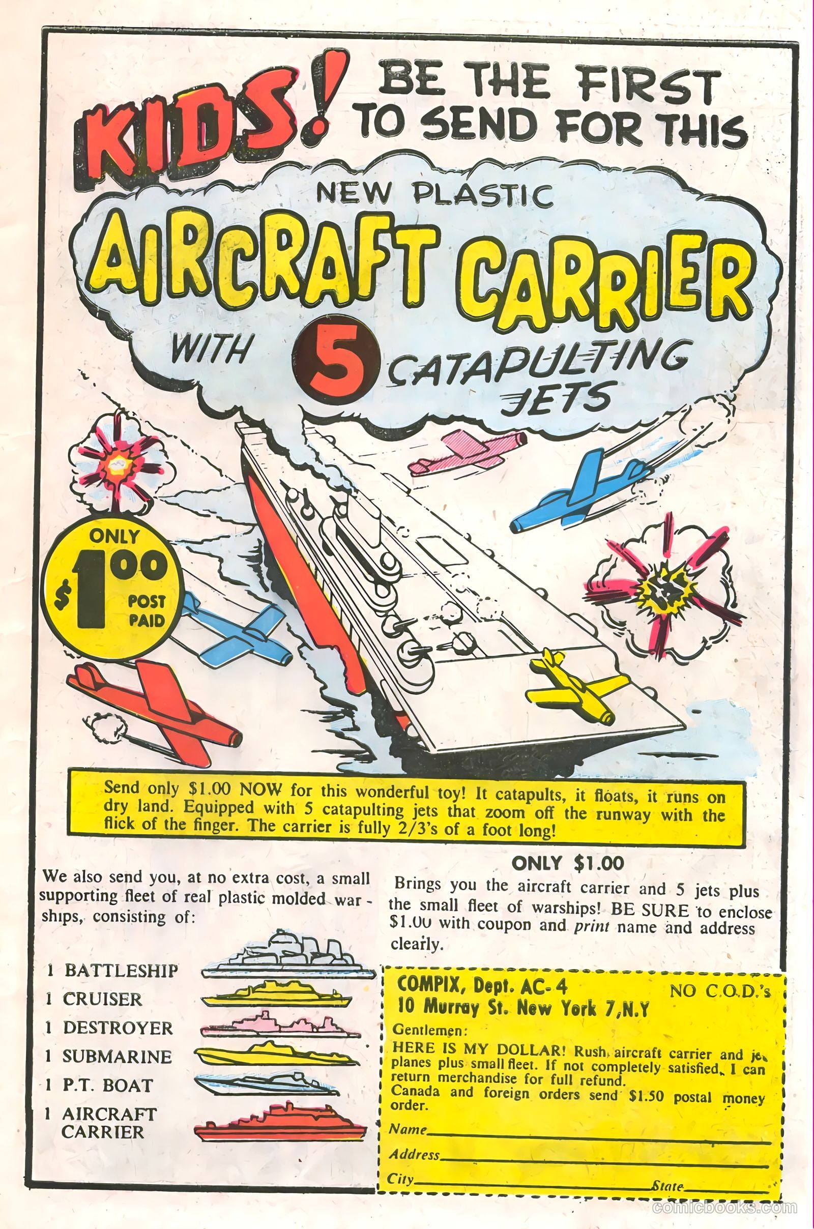 Commander Battle and the Atomic Sub #6 (1955) — page 7 of 36