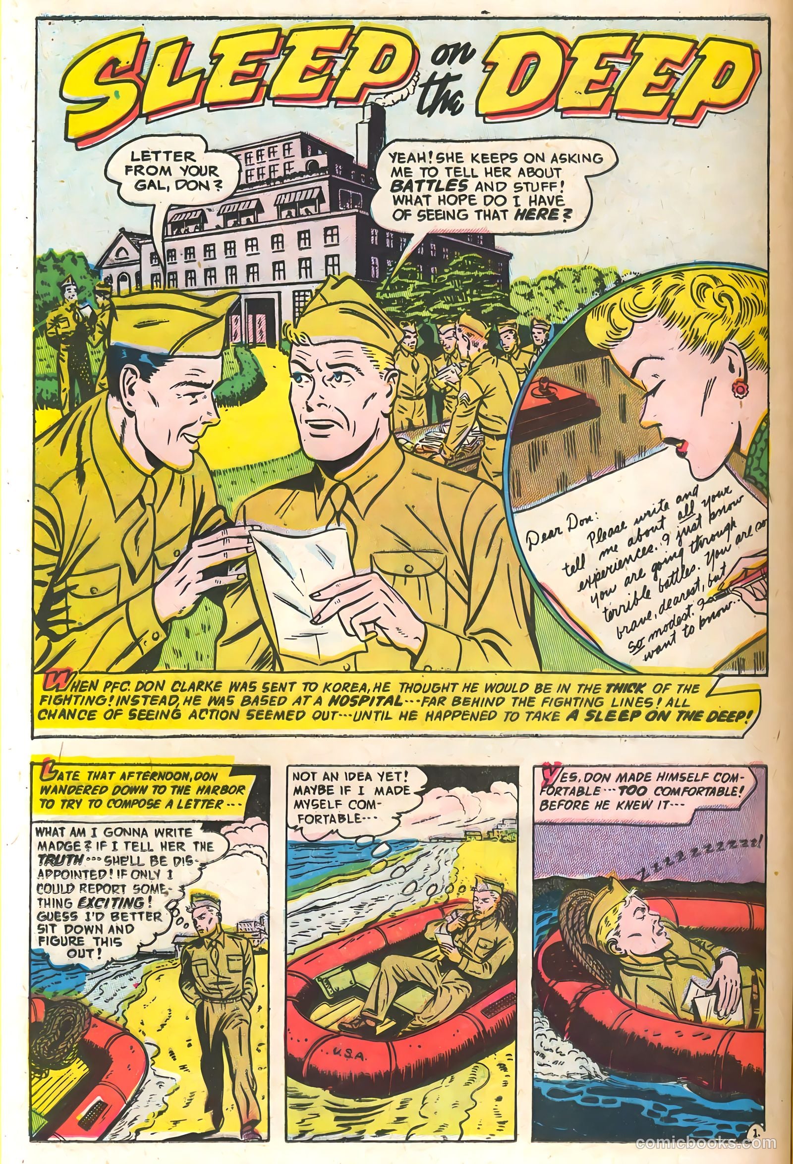 Commander Battle and the Atomic Sub #6 (1955) — page 12 of 36