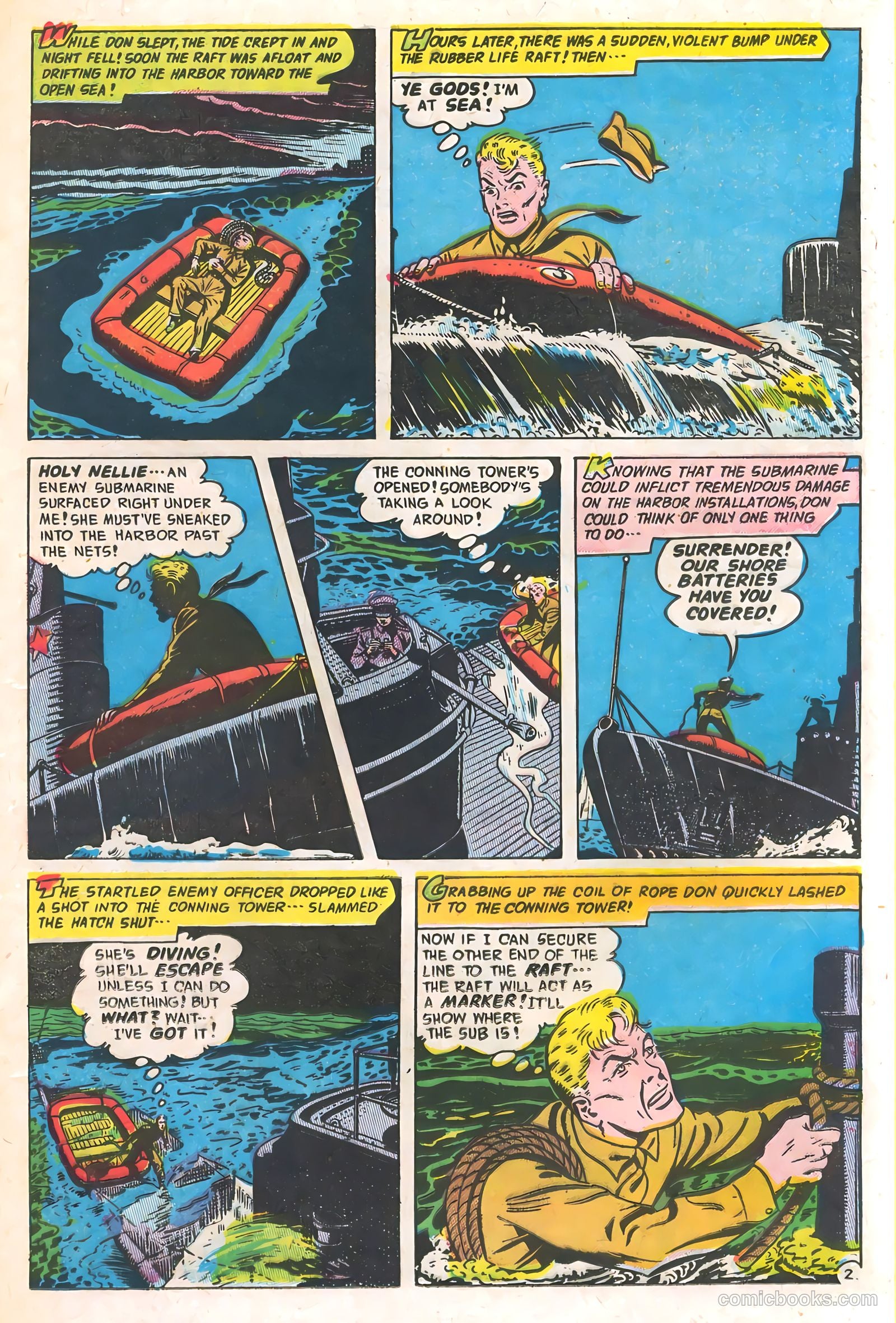 Commander Battle and the Atomic Sub #6 (1955) — page 13 of 36