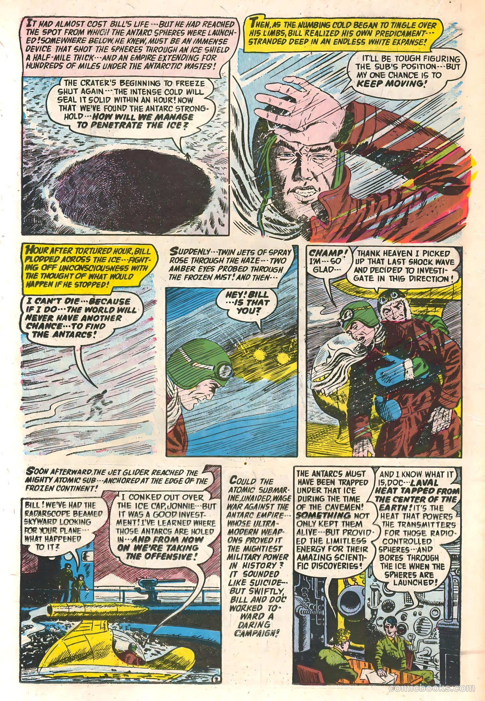 Commander Battle and the Atomic Sub #6 (1955) — page 18 of 36
