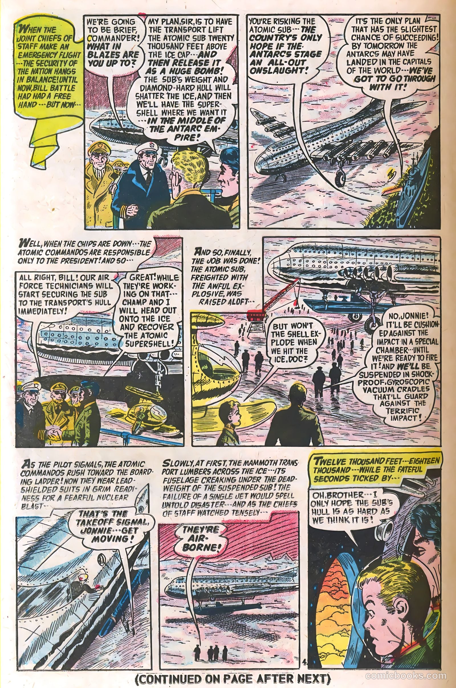 Commander Battle and the Atomic Sub #6 (1955) — page 20 of 36