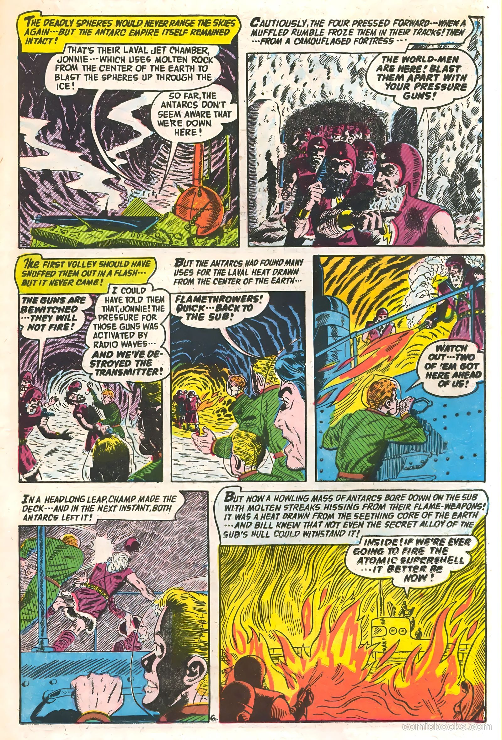 Commander Battle and the Atomic Sub #6 (1955) — page 23 of 36