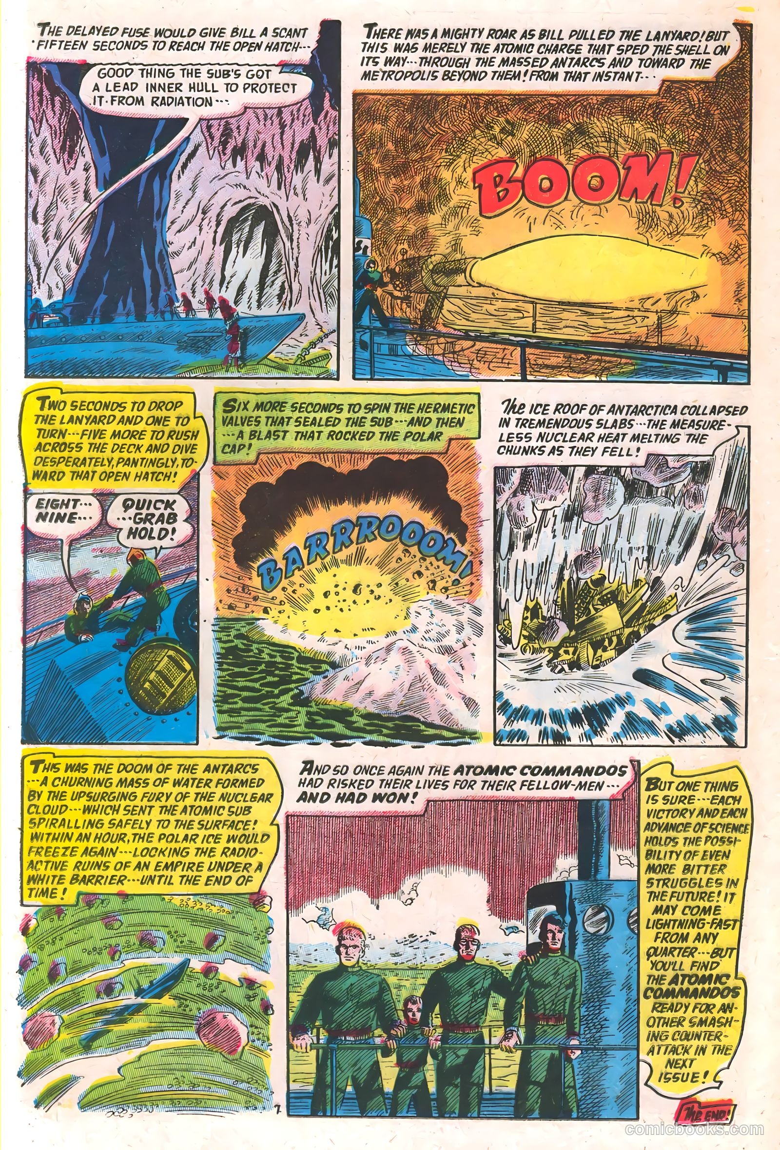 Commander Battle and the Atomic Sub #6 (1955) — page 24 of 36