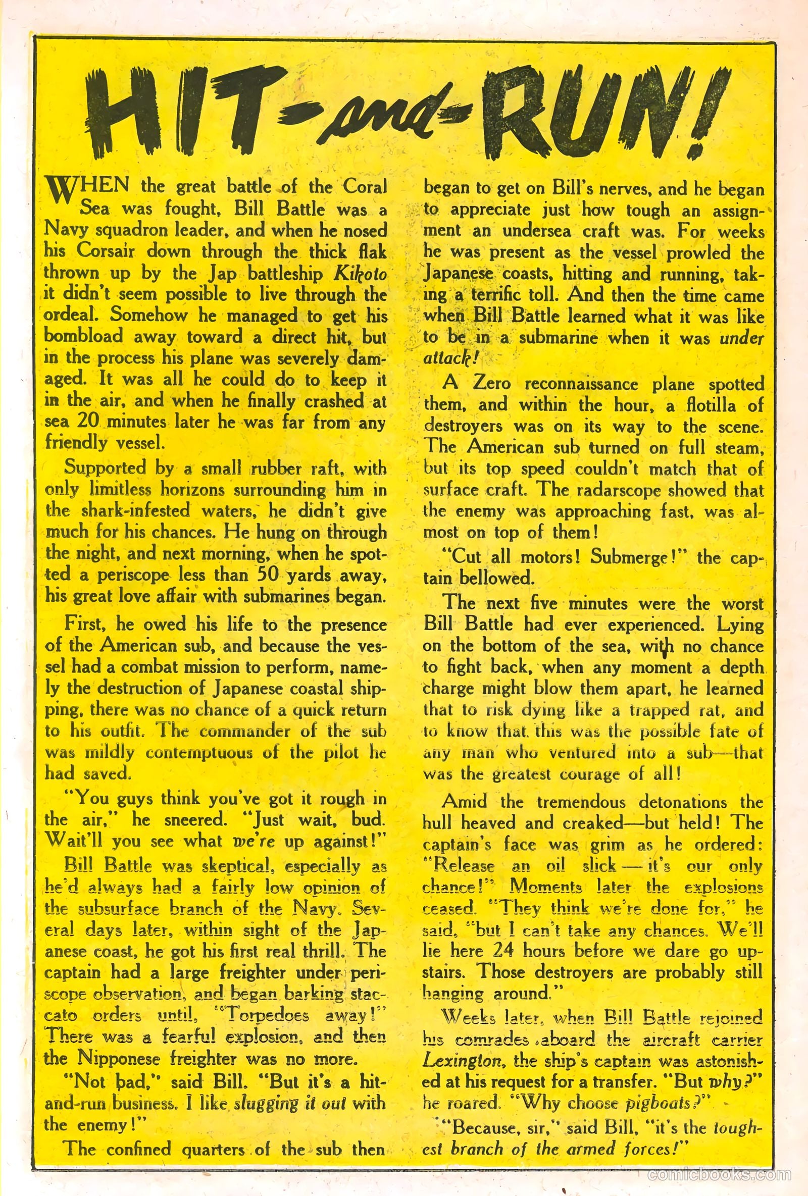 Commander Battle and the Atomic Sub #6 (1955) — page 26 of 36