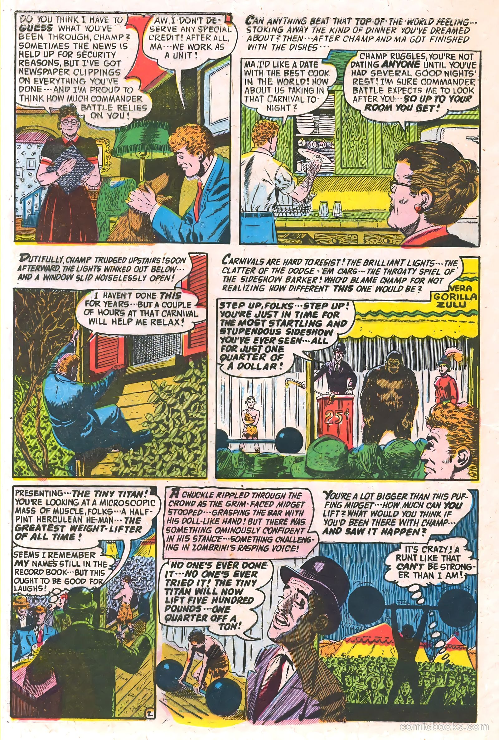 Commander Battle and the Atomic Sub #6 (1955) — page 28 of 36