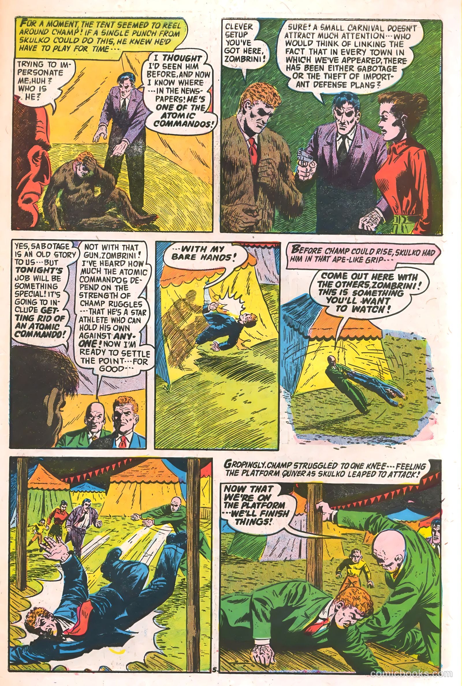 Commander Battle and the Atomic Sub #6 (1955) — page 31 of 36