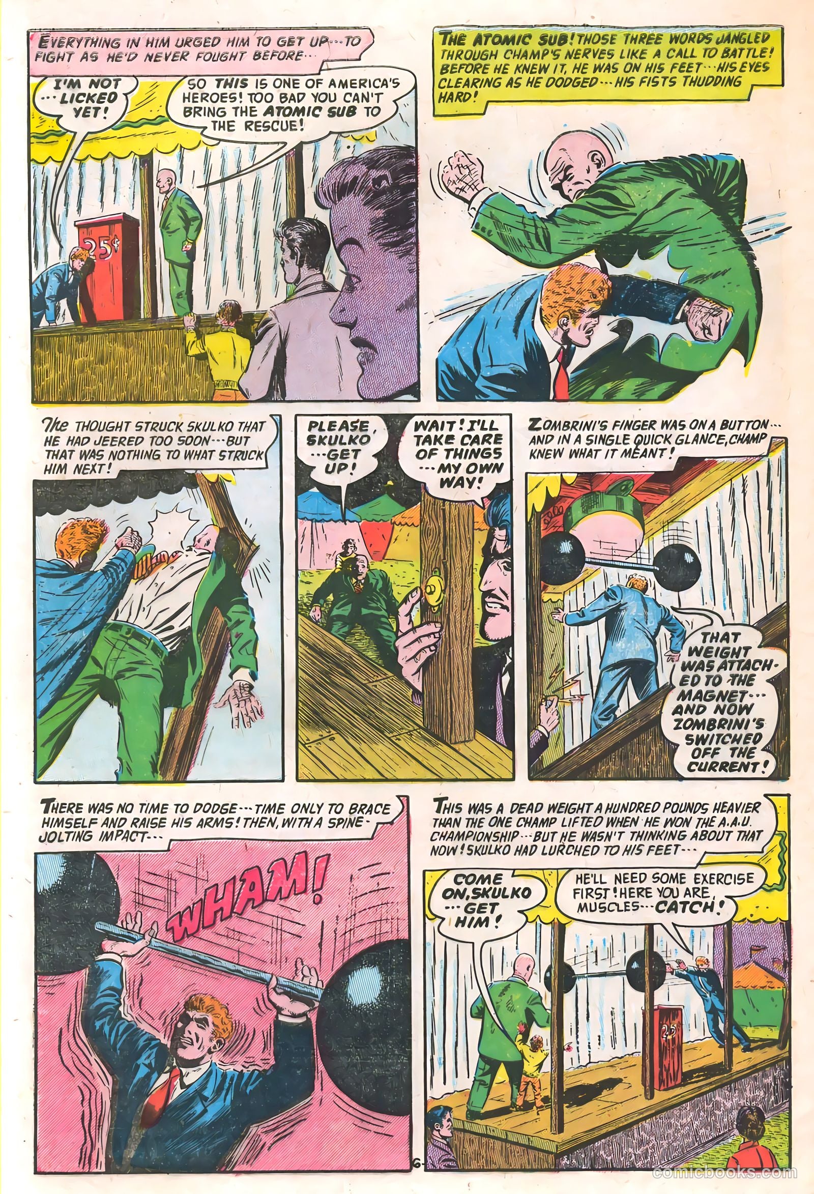 Commander Battle and the Atomic Sub #6 (1955) — page 32 of 36