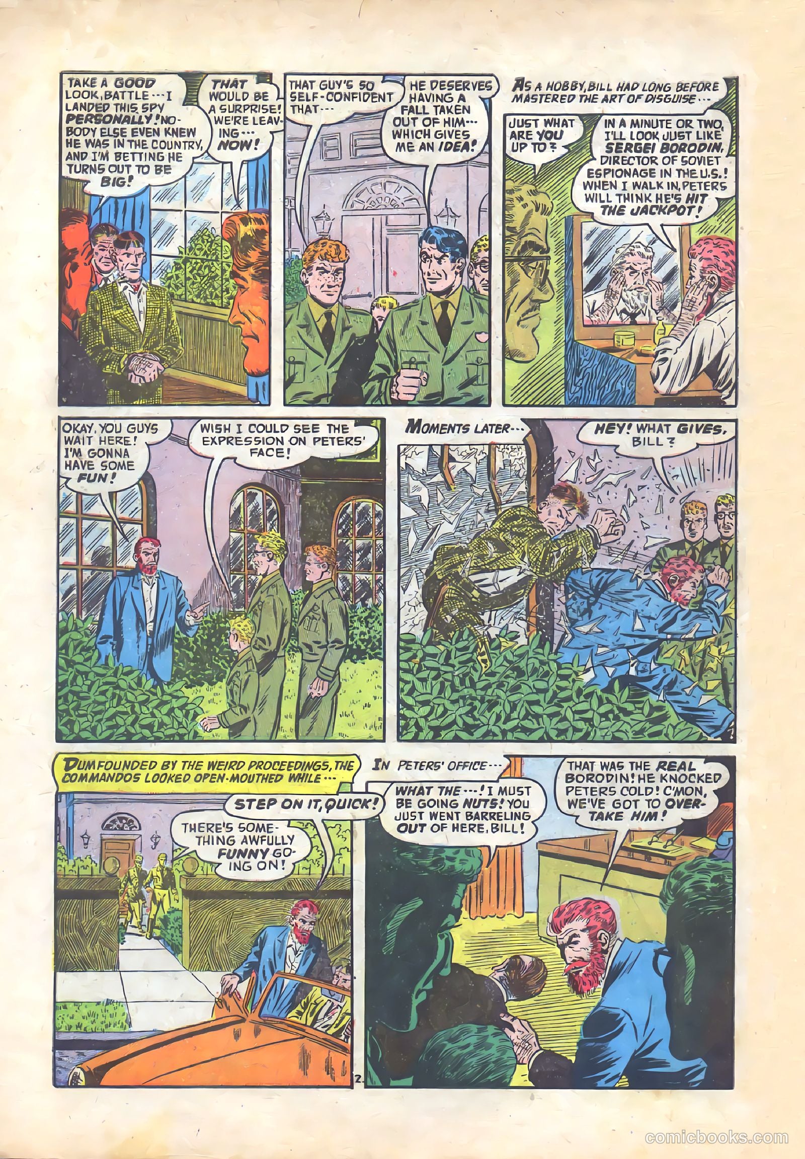 Commander Battle and the Atomic Sub #7 (1955) — page 4 of 36