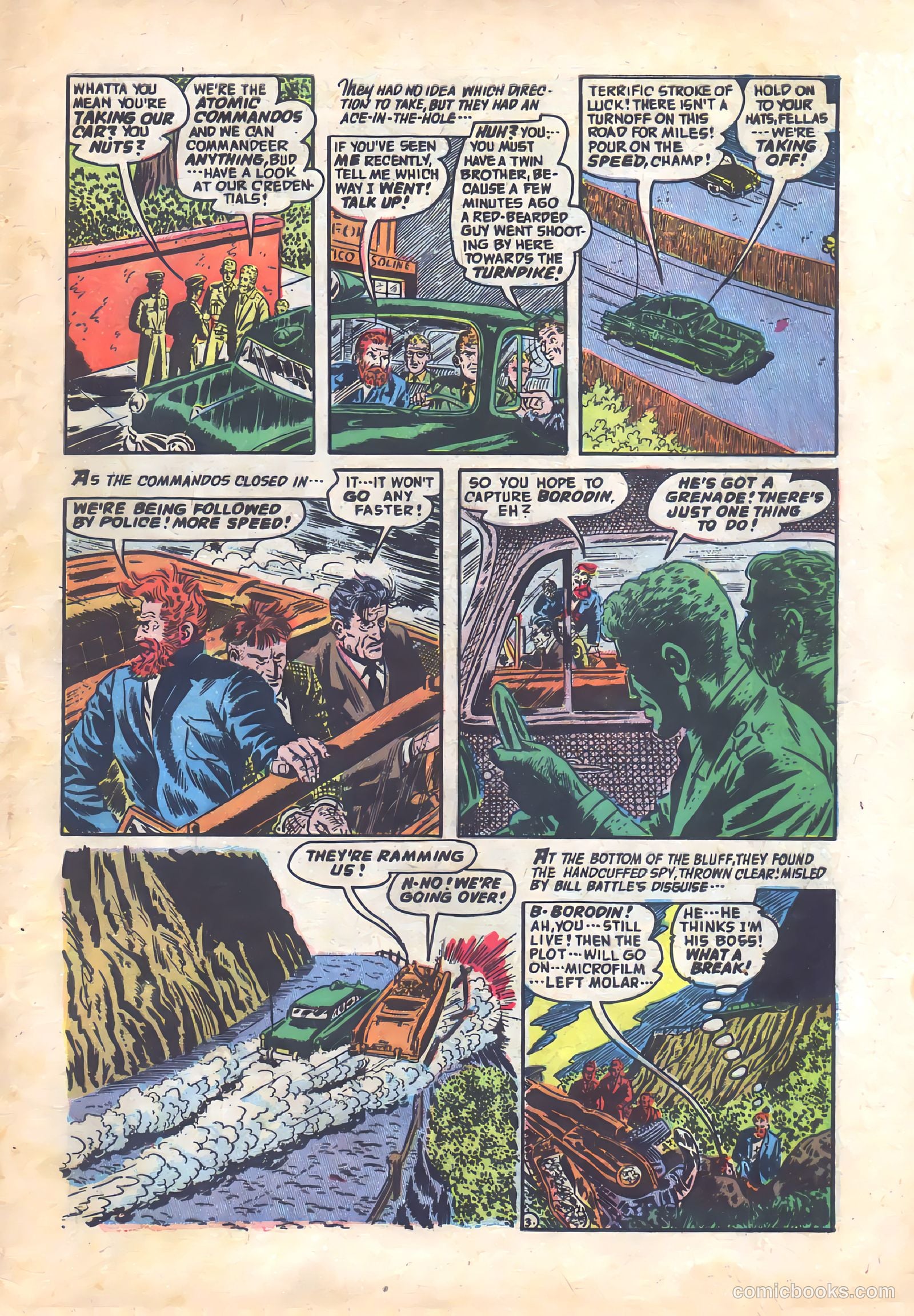 Commander Battle and the Atomic Sub #7 (1955) — page 5 of 36