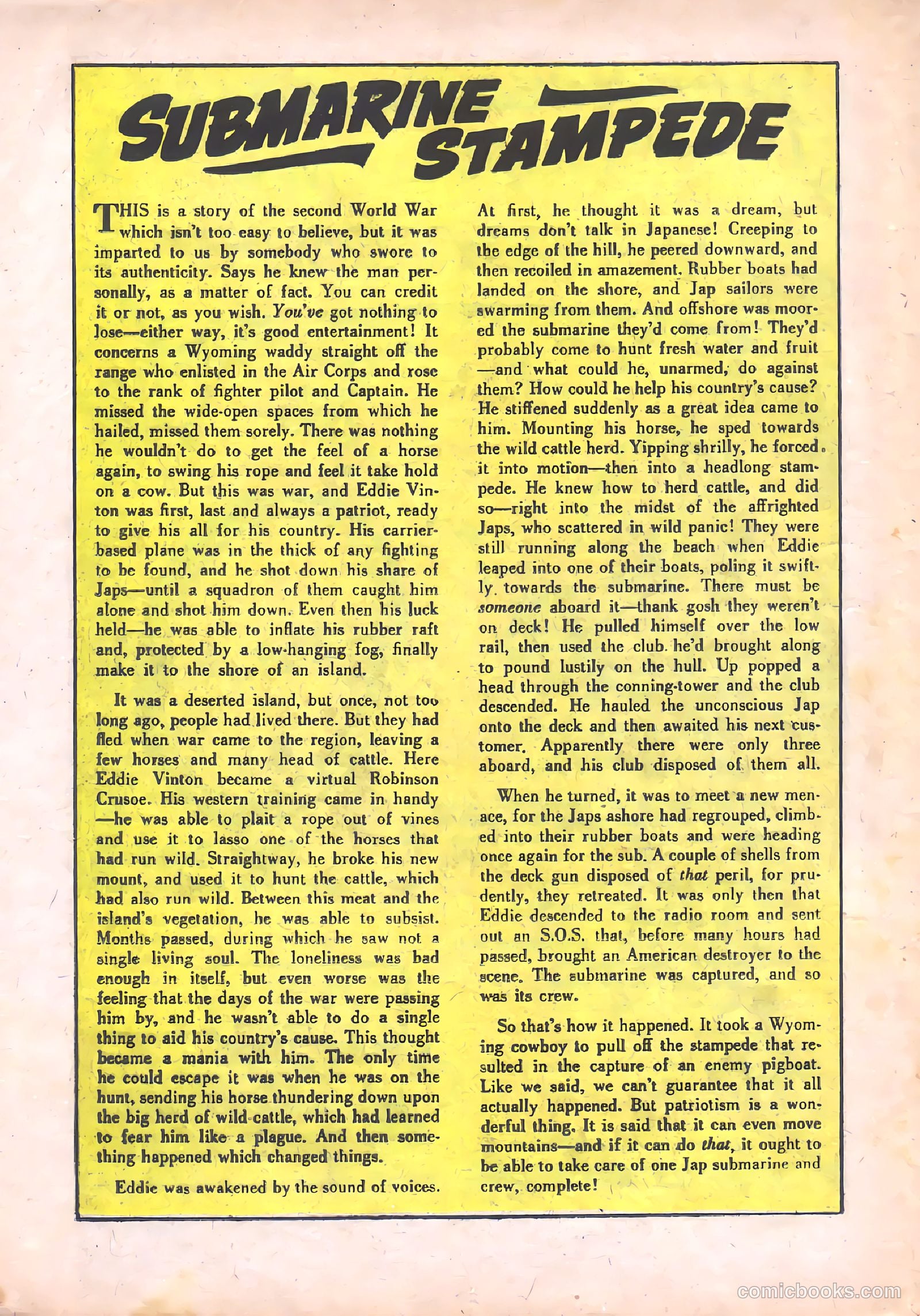 Commander Battle and the Atomic Sub #7 (1955) — page 12 of 36
