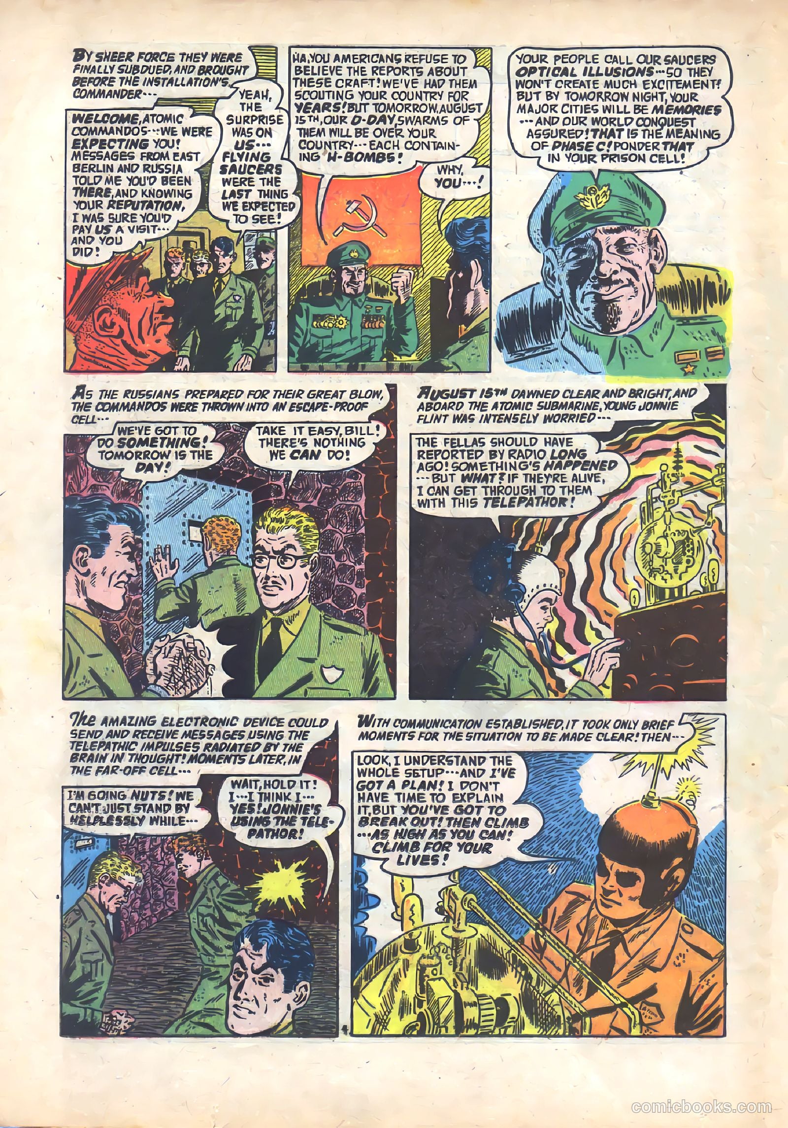 Commander Battle and the Atomic Sub #7 (1955) — page 20 of 36