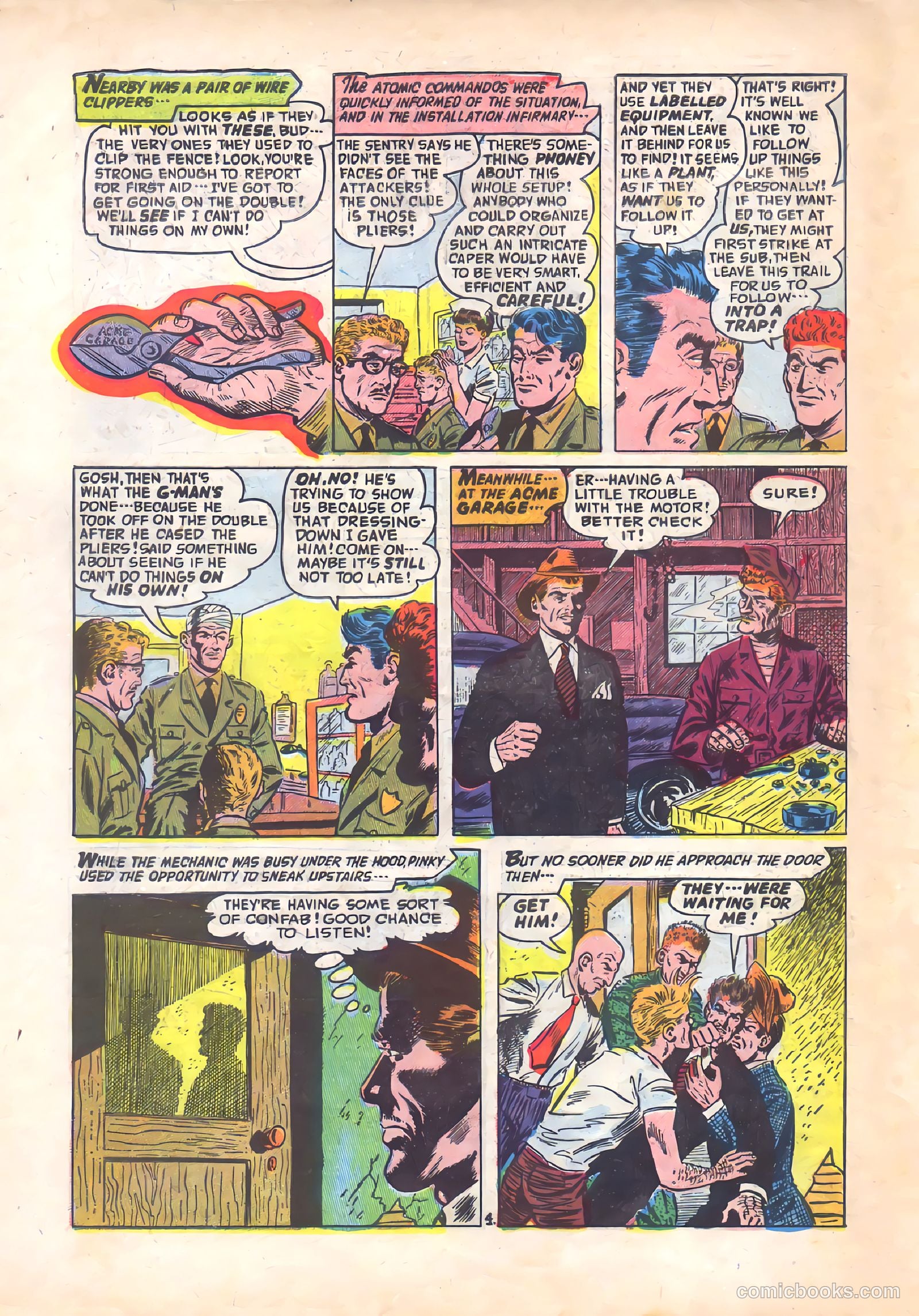 Commander Battle and the Atomic Sub #7 (1955) — page 31 of 36