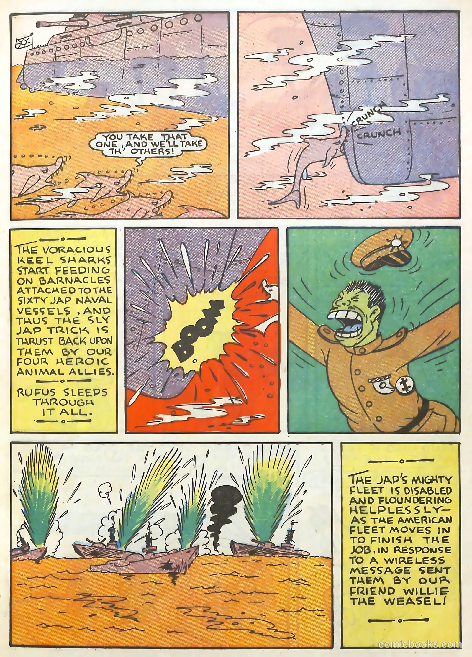 Commando Comics #6 (1943) — page 17 of 60