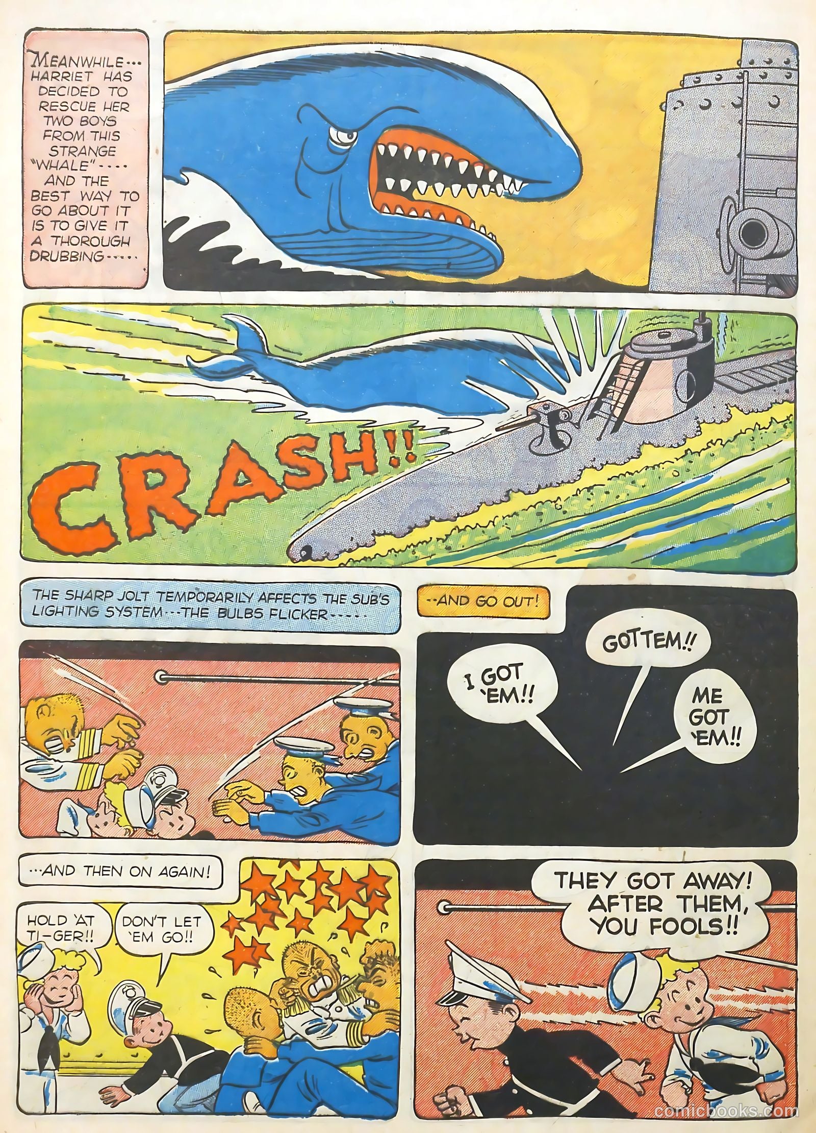 Commando Comics #6 (1943) — page 56 of 60