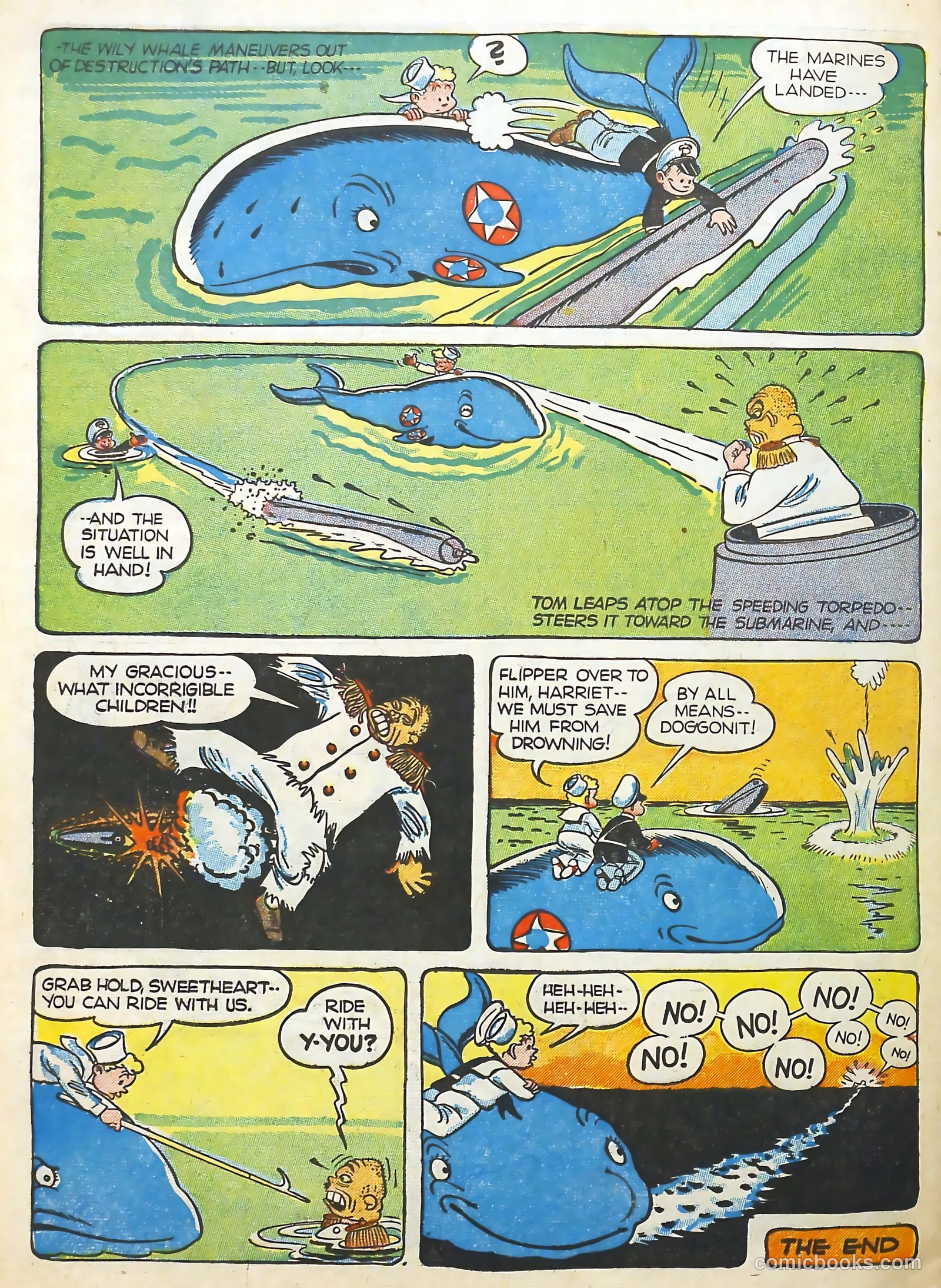 Commando Comics #6 (1943) — page 58 of 60