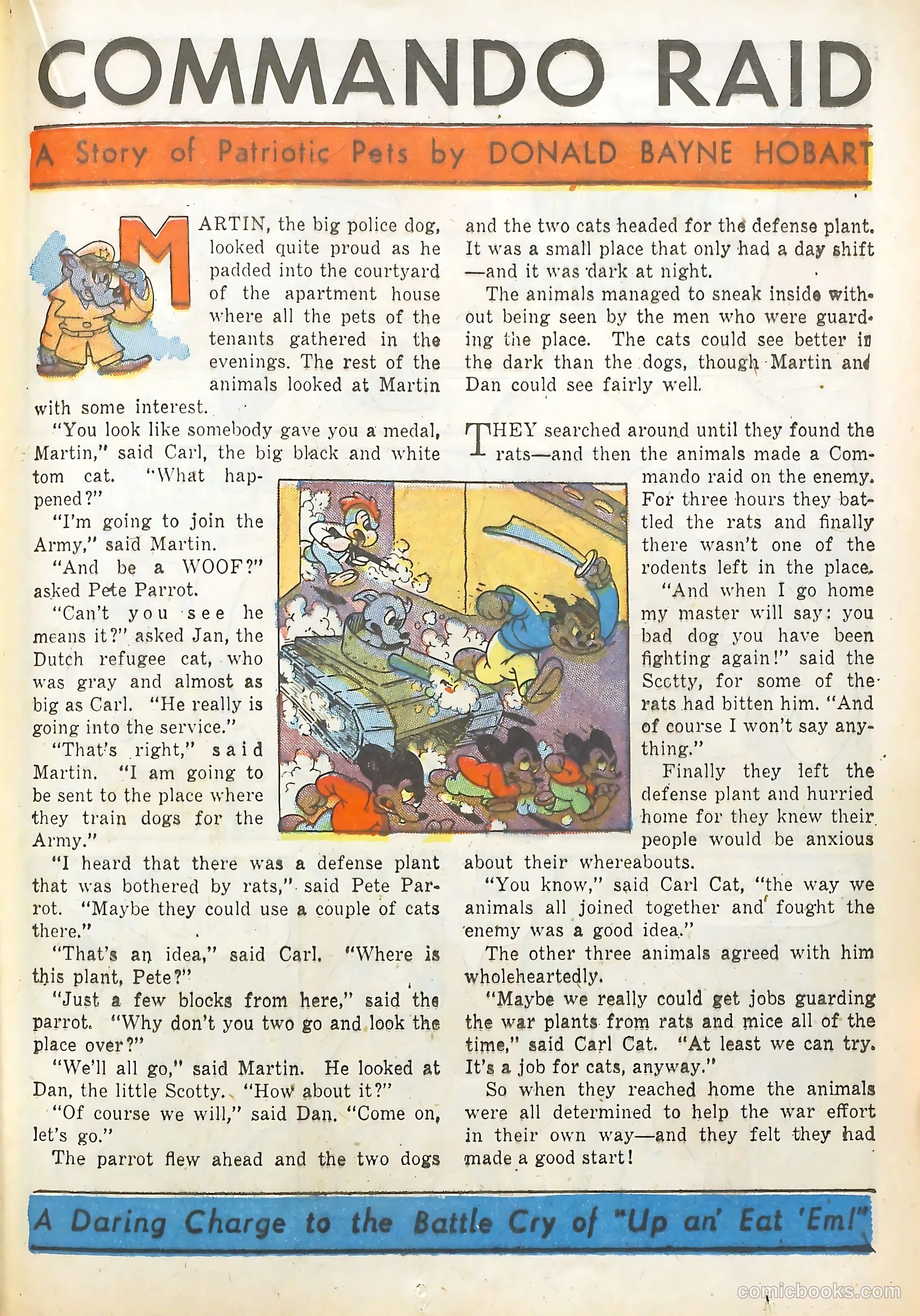 Commando Comics #7 (1943) — page 37 of 60