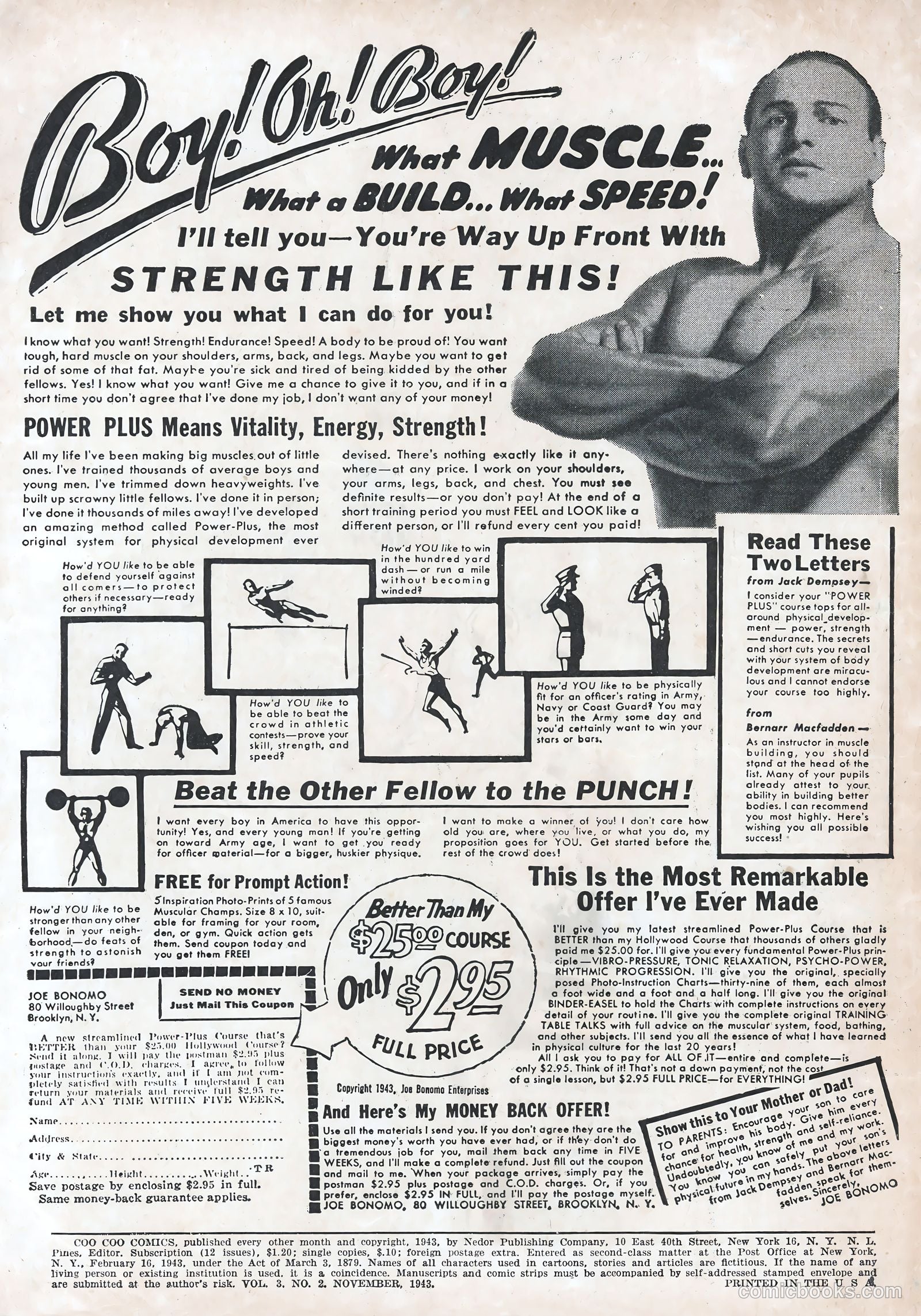 Commando Comics #8 (1943) — page 2 of 60