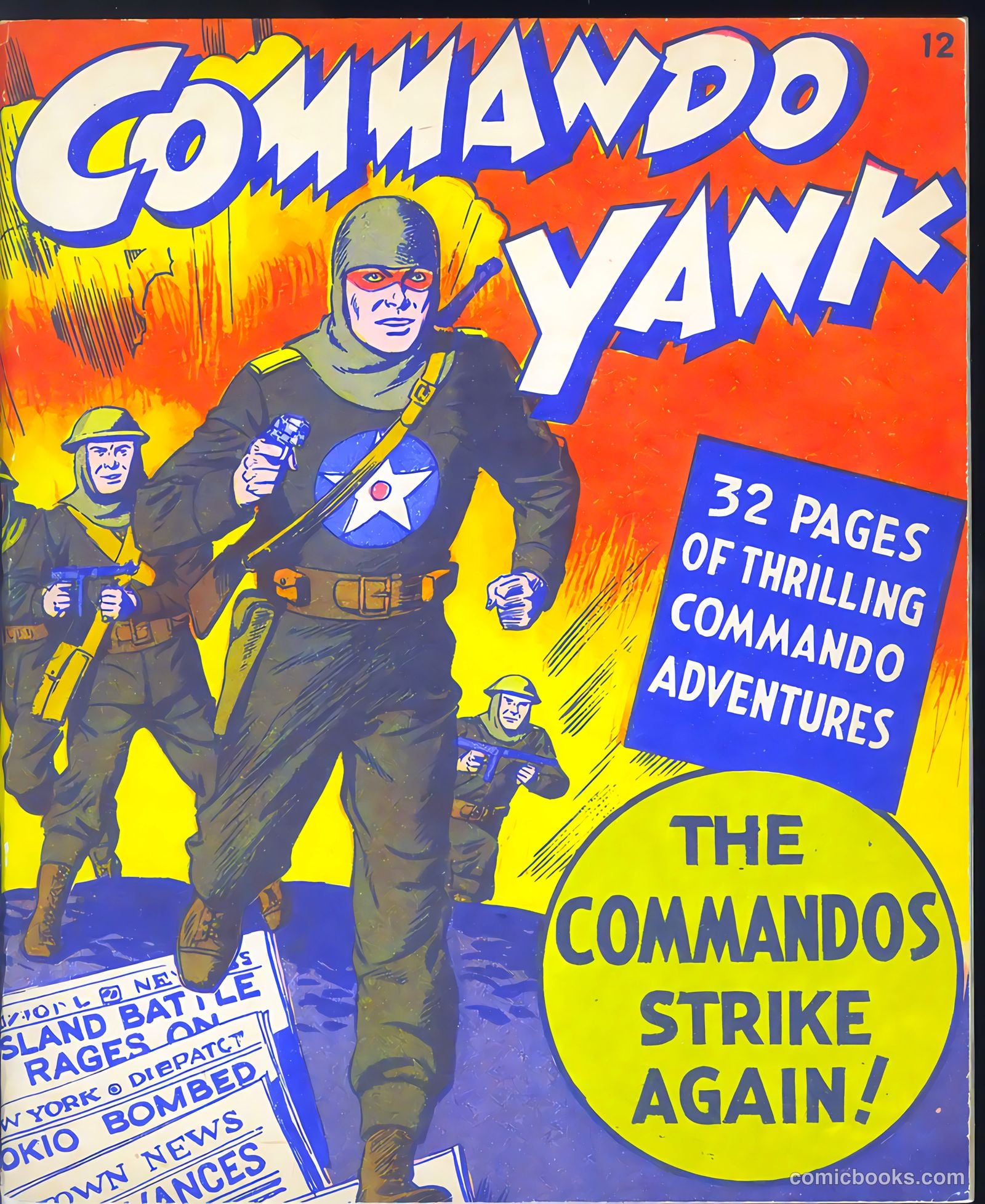 Commando Yank [Mighty Midget Comic] #12