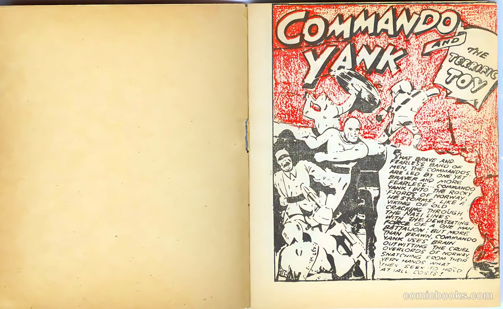 Commando Yank [Mighty Midget Comic] #12 (1943) — page 2 of 18