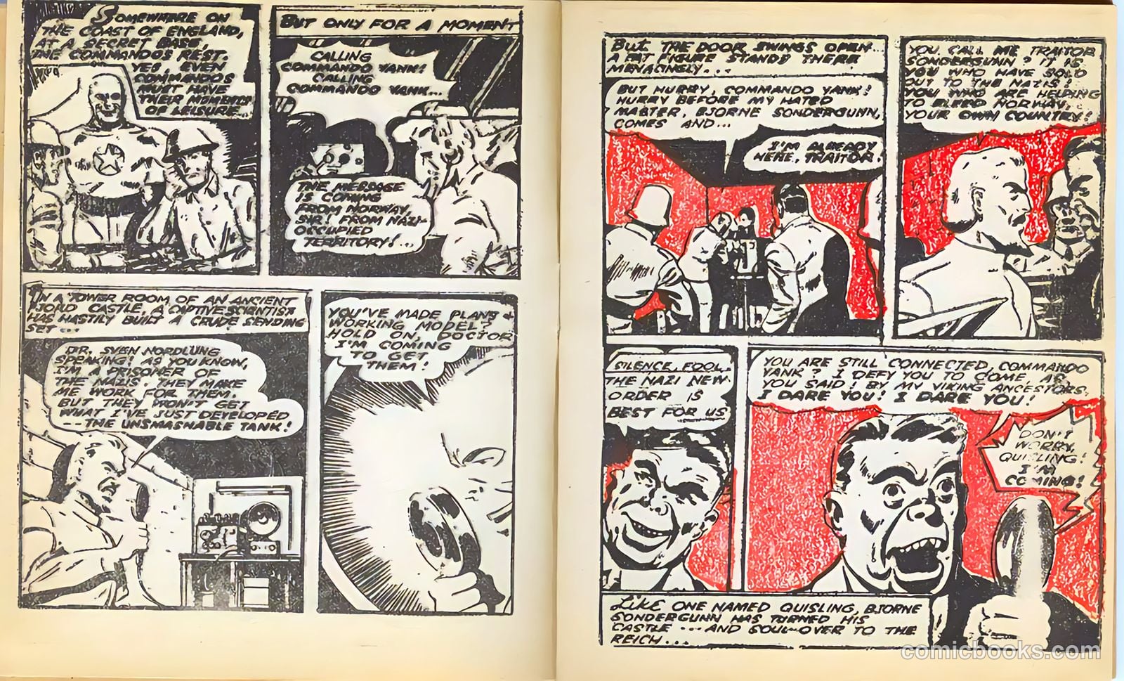 Commando Yank [Mighty Midget Comic] #12 (1943) — page 3 of 18
