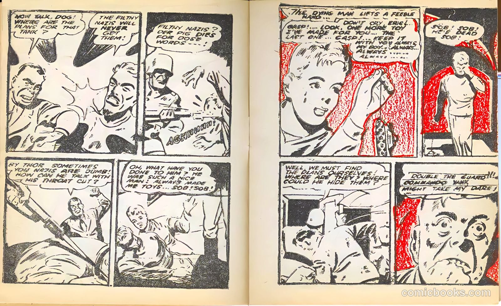 Commando Yank [Mighty Midget Comic] #12 (1943) — page 4 of 18