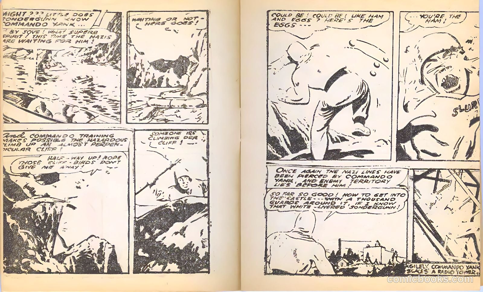 Commando Yank [Mighty Midget Comic] #12 (1943) — page 5 of 18